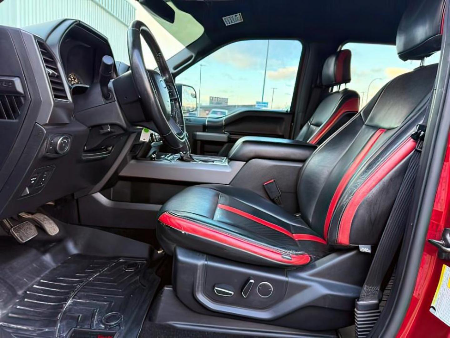 2018 RED /Black, premium cloth Ford F-150 (1FTEW1EP3JF) with an 27L V6 DOHC 24V engine, Automatic transmission, located at 1175 N Woodruff Ave, Idaho Falls, ID, 83401, 43.506901, -111.999657 - At Timberline Auto, finding a great deal on your next vehicle is always easy! Our experienced sales staff's goal is to help find you the right vehicle at the right price! Our knowledgeable finance department has options for almost any credit score. We offer extended service contract options to prote - Photo#12