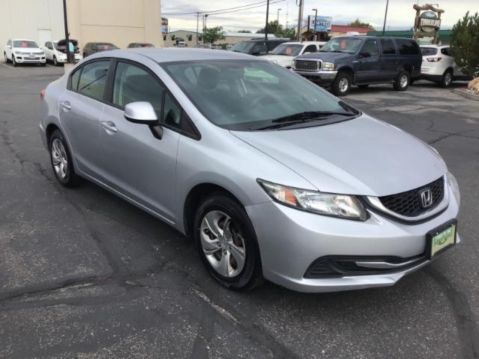 2013 Urban Titanium Metallic /Stone Cloth Interior Honda Civic LX Sedan 5-Speed AT (19XFB2F52DE) with an 1.8L L4 SOHC 16V engine, 5-Speed Automatic transmission, located at 1235 N Woodruff Ave., Idaho Falls, 83401, (208) 523-1053, 43.507172, -112.000488 - Photo #6