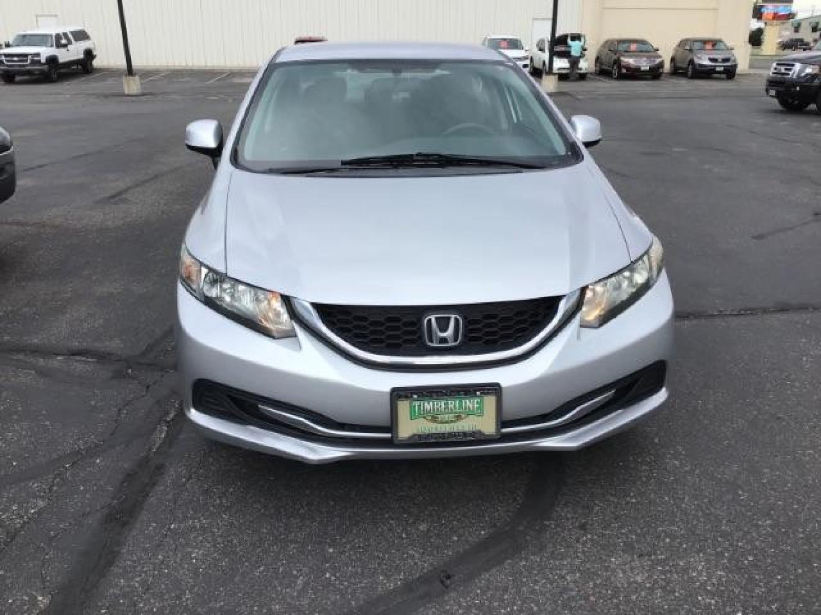 2013 Urban Titanium Metallic /Stone Cloth Interior Honda Civic LX Sedan 5-Speed AT (19XFB2F52DE) with an 1.8L L4 SOHC 16V engine, 5-Speed Automatic transmission, located at 1235 N Woodruff Ave., Idaho Falls, 83401, (208) 523-1053, 43.507172, -112.000488 - Photo #7