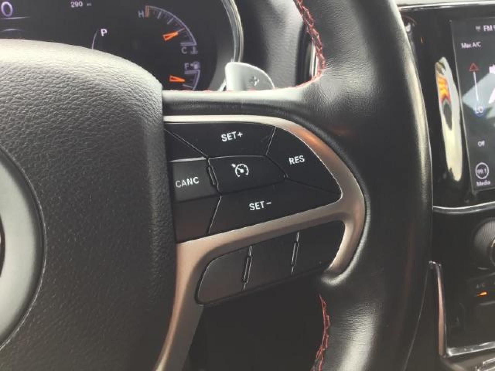 2020 Bright White Clear Coat /Black/Ruby Red, leather Jeep Grand Cherokee Trailhawk 4WD (1C4RJFLG5LC) with an 3.6L V6 DOHC 24V engine, 8-Speed Automatic transmission, located at 1235 N Woodruff Ave., Idaho Falls, 83401, (208) 523-1053, 43.507172, -112.000488 - Leather and loaded, heated and cooled seats, blind spot monitors, AWD, low miles. At Timberline Auto it is always easy to find a great deal on your next vehicle! Our experienced sales staff can help find the right vehicle that will fit your needs. Our knowledgeable finance department has options for - Photo #38