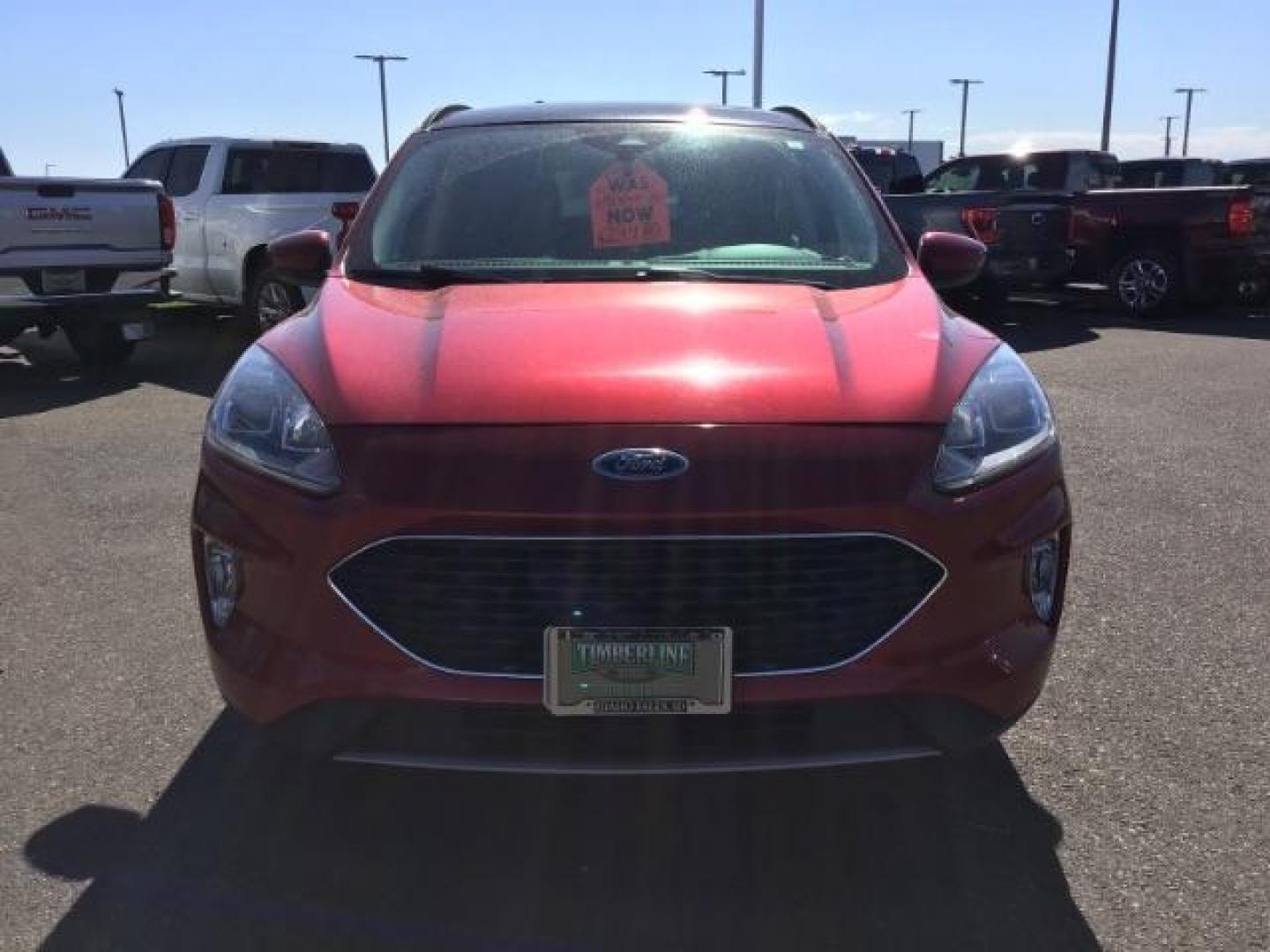 2021 Rapid Red Metallic Tinted Clearcoat /Ebony Ford Escape SEL AWD (1FMCU9H62MU) with an 1.5L L3 engine, 8-Speed Automatic transmission, located at 1235 N Woodruff Ave., Idaho Falls, 83401, (208) 523-1053, 43.507172, -112.000488 - 2021 Ford Escape SEL package with the 1.5L EcoBoost engine, heated seats, remote start, dual moonroof, and so much more! At Timberline Auto it is always easy to find a great deal on your next vehicle! Our experienced sales staff can help find the right vehicle that will fit your needs. Our knowled - Photo#8