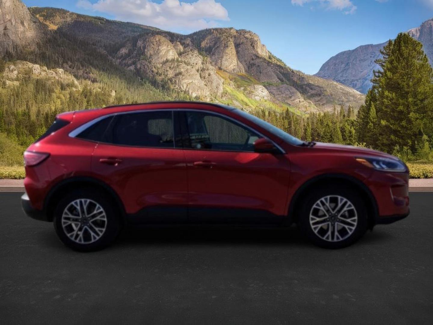 2021 Rapid Red Metallic Tinted Clearcoat /Ebony Ford Escape (1FMCU9H62MU) with an 15L L3 engine, Automatic transmission, located at 1175 N Woodruff Ave, Idaho Falls, ID, 83401, 43.506901, -111.999657 - 2021 Ford Escape SEL package with the 1.5L EcoBoost engine, heated seats, remote start, dual moonroof, and so much more! **At Timberline Auto it is always easy to find a great deal on your next vehicle! Our experienced sales staff can help find the right vehicle that will fit your needs. Our knowl - Photo#6
