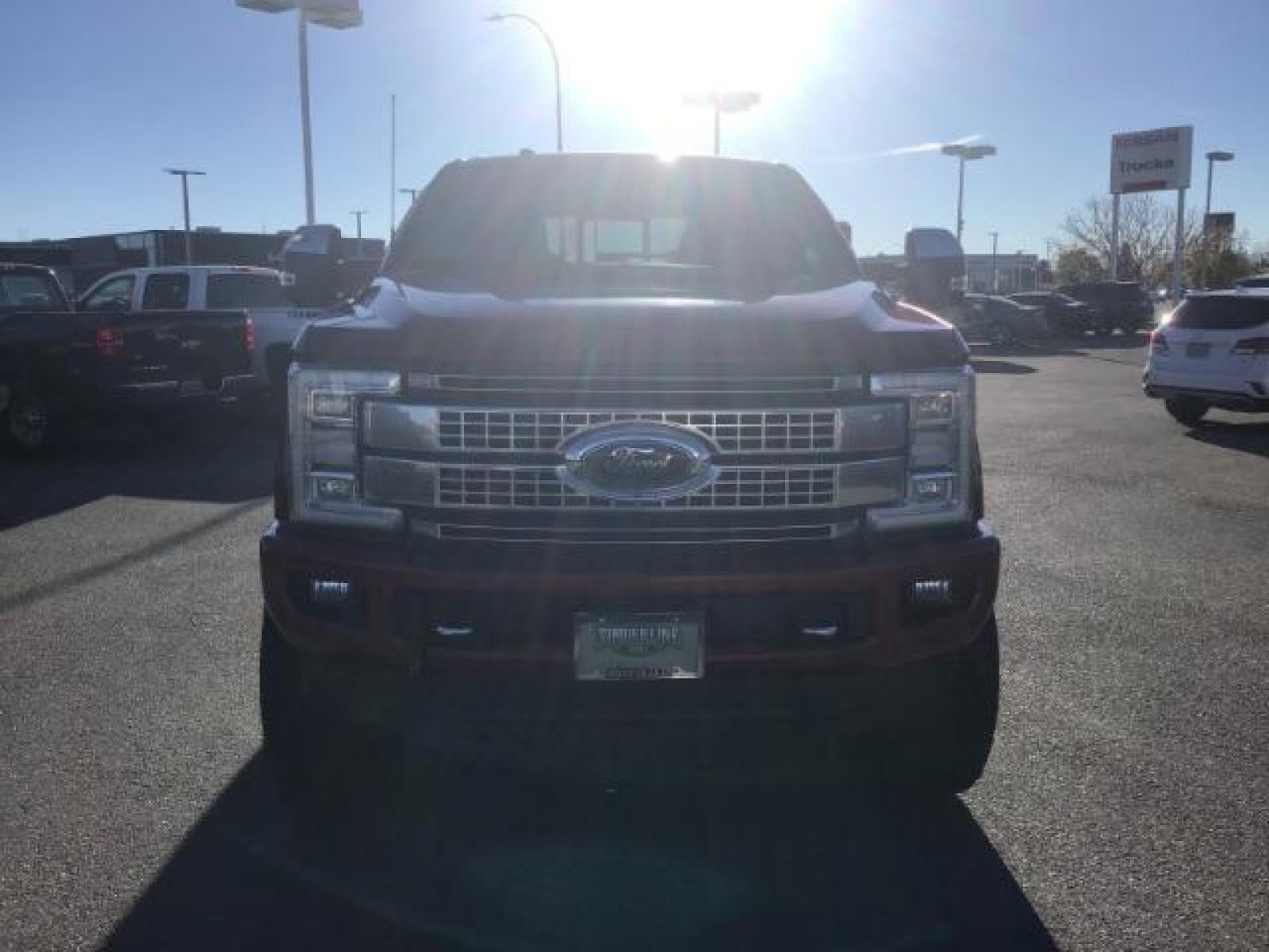 2018 RED /LEATHER Ford F-350 SD PLATINUM (1FT8W3BT4JE) with an 6.7 engine, AUTOMATIC transmission, located at 1235 N Woodruff Ave., Idaho Falls, 83401, (208) 523-1053, 43.507172, -112.000488 - This 2018 Ford F350 Platinum , has the 6.7L V8 diesel motor. Comes with retractable running boards, turnover ball, in the bed of the truck, push button start, navigation, lift kit, heated and cooled seats, sunroof, and bluetooth. At Timberline Auto it is always easy to find a great deal on your next - Photo #7