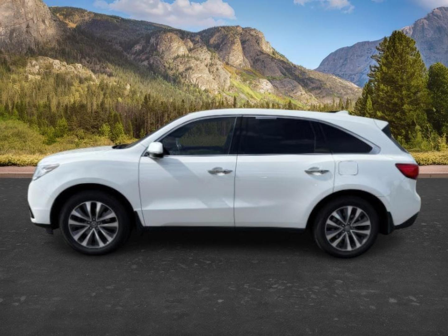 2016 WHITE /SH AWD Acura MDX (5FRYD4H4XGB) with an 35L V6 SOHC 24V engine, Automatic transmission, located at 1175 N Woodruff Ave, Idaho Falls, ID, 83401, 43.506901, -111.999657 - At Timberline Auto, finding a great deal on your next vehicle is always easy! Our experienced sales staff's goal is to help find you the right vehicle at the right price! Our knowledgeable finance department has options for almost any credit score. We offer extended service contract options to prote - Photo#1