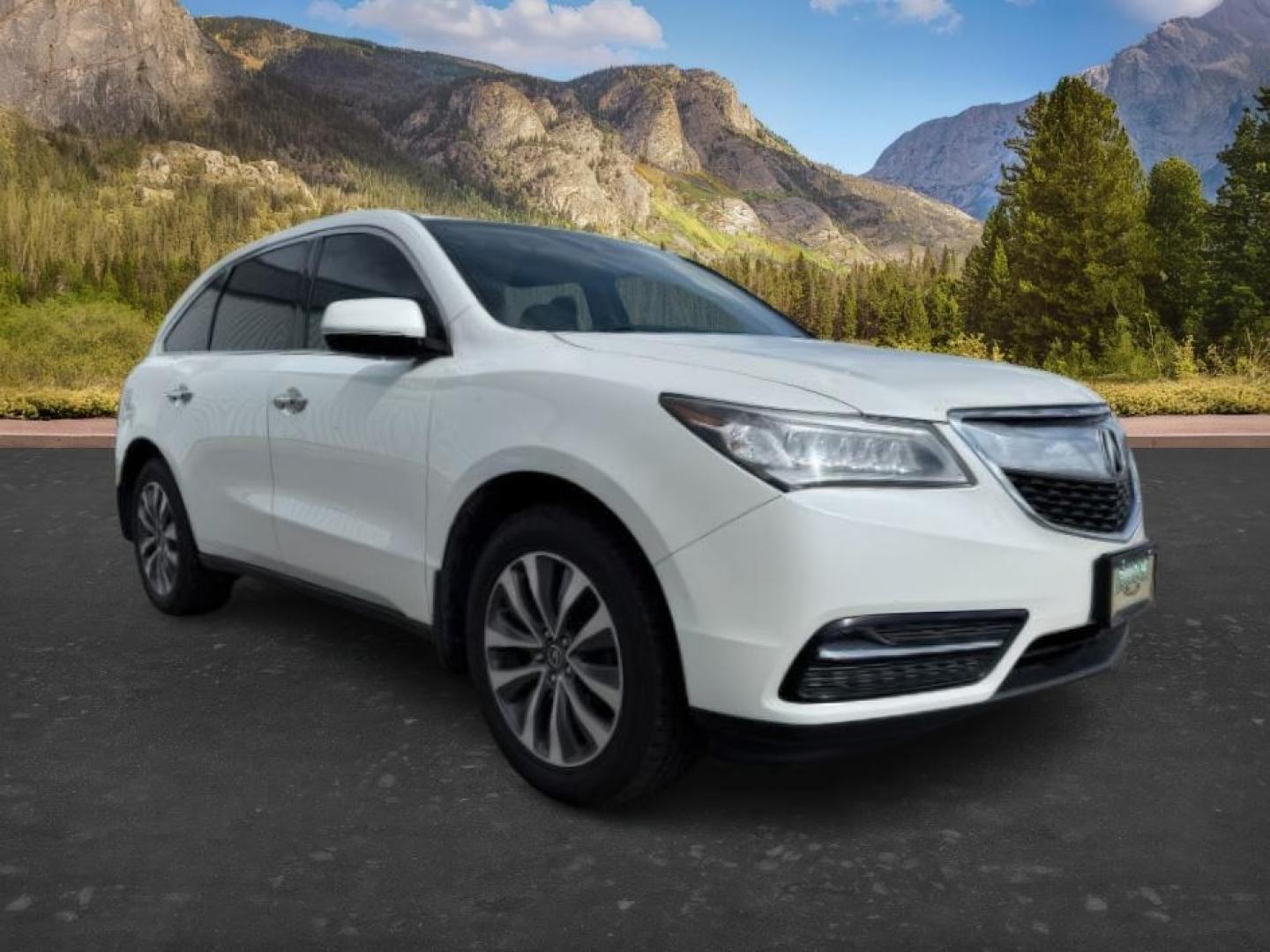 2016 WHITE /SH AWD Acura MDX (5FRYD4H4XGB) with an 35L V6 SOHC 24V engine, Automatic transmission, located at 1175 N Woodruff Ave, Idaho Falls, ID, 83401, 43.506901, -111.999657 - At Timberline Auto, finding a great deal on your next vehicle is always easy! Our experienced sales staff's goal is to help find you the right vehicle at the right price! Our knowledgeable finance department has options for almost any credit score. We offer extended service contract options to prote - Photo#10