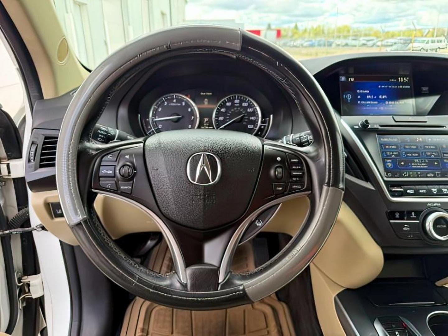 2016 WHITE /SH AWD Acura MDX (5FRYD4H4XGB) with an 35L V6 SOHC 24V engine, Automatic transmission, located at 1175 N Woodruff Ave, Idaho Falls, ID, 83401, 43.506901, -111.999657 - At Timberline Auto, finding a great deal on your next vehicle is always easy! Our experienced sales staff's goal is to help find you the right vehicle at the right price! Our knowledgeable finance department has options for almost any credit score. We offer extended service contract options to prote - Photo#17