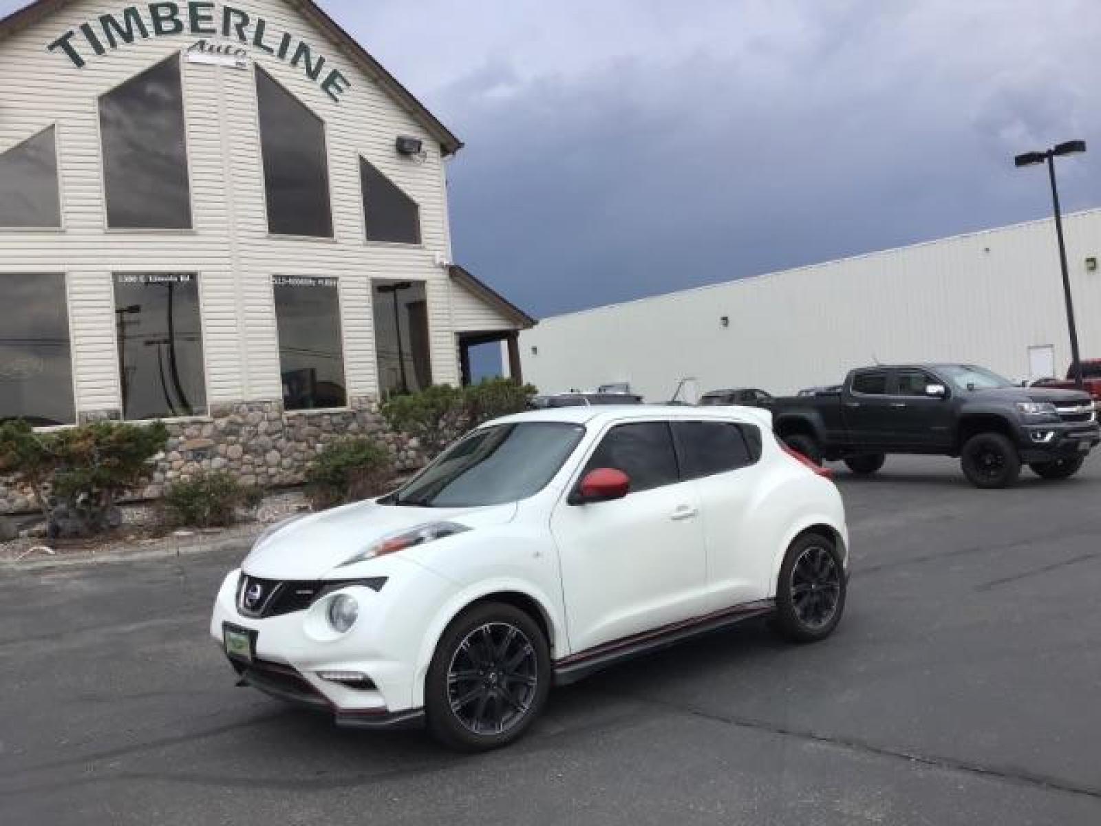 2014 Nissan Juke NISMO 6MT AWD (JN8AF5MV7ET) with an 1.6L L4 DOHC 16V engine, Continuously Variable Transmission transmission, located at 1235 N Woodruff Ave., Idaho Falls, 83401, (208) 523-1053, 43.507172, -112.000488 - Photo #0
