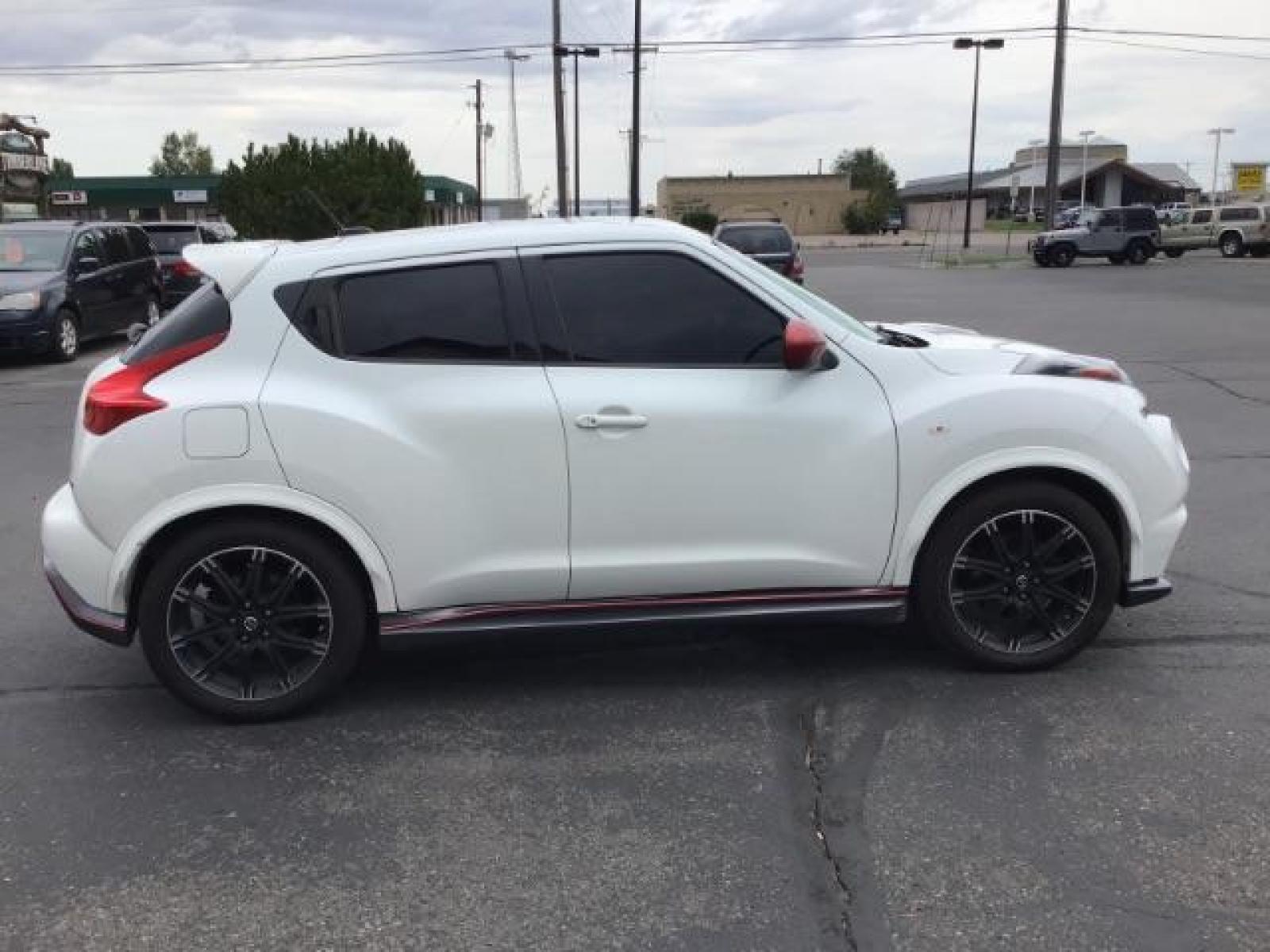 2014 Nissan Juke NISMO 6MT AWD (JN8AF5MV7ET) with an 1.6L L4 DOHC 16V engine, Continuously Variable Transmission transmission, located at 1235 N Woodruff Ave., Idaho Falls, 83401, (208) 523-1053, 43.507172, -112.000488 - This 2014 Nissan Juke Nishmo, Has a turbo, Has bluetooth, steering wheel audio controls, Navigation, back up camera, and Rockford Fosgate sound system. MPG 25city/ 31 hwy At Timberline Auto it is always easy to find a great deal on your next vehicle! Our experienced sales staff can help find the r - Photo #5