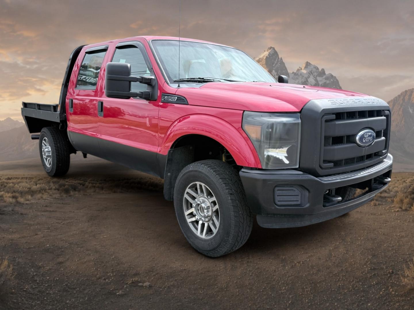 2013 Vermillion Red /Steel Ford F-350 XL (1FT8W3B60DE) with an V8, 6.2L engine, 6-Speed Automatic transmission, located at 1175 N Woodruff Ave, Idaho Falls, ID, 83401, 43.506901, -111.999657 - <b>Vehicle Details</b><br>Looking for a dependable heavy-duty truck in Idaho Falls, ID? This pre-owned 2013 Ford F-350 Super Duty XL Crew Cab 4WD is ready for work and built to handle tough jobs with confidence. Powered by a V8, 6.2L gasoline engine and equipped with 4WD, this Ford Super Duty delive- Photo#6