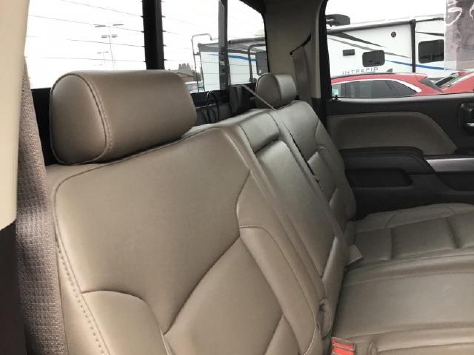 2016 Deep Ocean Blue Metallic /Cocoa/Dune, leather Chevrolet Silverado 3500HD LTZ Crew Cab 4WD (1GC4K0C86GF) with an 6.6L V8 OHV 32V TURBO DIESEL engine, 6-Speed Automatic transmission, located at 1235 N Woodruff Ave., Idaho Falls, 83401, (208) 523-1053, 43.507172, -112.000488 - Photo #20