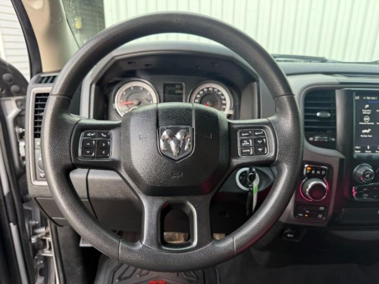 2019 SILVER /Black/Diesel Gray, cloth RAM 1500 Classic Tradesman Crew Cab SWB 4WD (1C6RR7KT1KS) with an 5.7L V8 OHV 16V engine, 8-Speed Automatic transmission, located at 1235 N Woodruff Ave., Idaho Falls, 83401, (208) 523-1053, 43.507172, -112.000488 - At Timberline Auto, finding a great deal on your next vehicle is always easy! Our experienced sales staff goal is to help find you the right vehicle at the right price! Our knowledgeable finance department has options for almost any credit score. We offer extended service contract options to prot - Photo#16