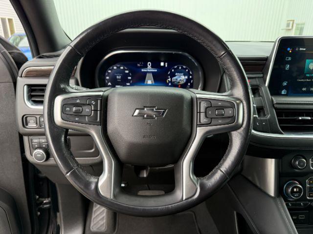 2022 Black /Jet Black Chevrolet Suburban (1GNSKDKDXNR) with an 53L V8 OHV 16V engine, Automatic transmission, located at 1175 N Woodruff Ave, Idaho Falls, ID, 83401, 43.506901, -111.999657- Photo#40