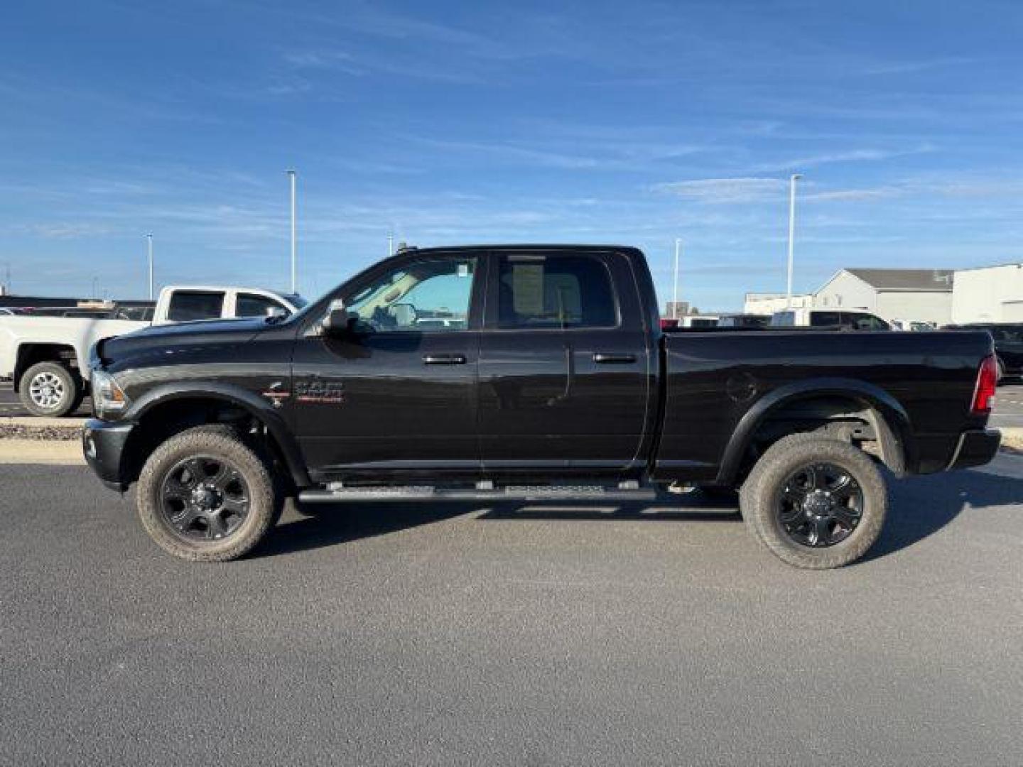 2016 BLACK /Black, leather Ram 2500 (3C6UR5FL1GG) with an 67L L6 OHV 24V TURBO DIESEL engine, Automatic transmission, located at 1175 N Woodruff Ave, Idaho Falls, ID, 83401, 43.506901, -111.999657 - At Timberline Auto, finding a great deal on your next vehicle is always easy! Our experienced sales staff's goal is to help find you the right vehicle at the right price! Our knowledgeable finance department has options for almost any credit score. We offer extended service contract options to prote - Photo#1