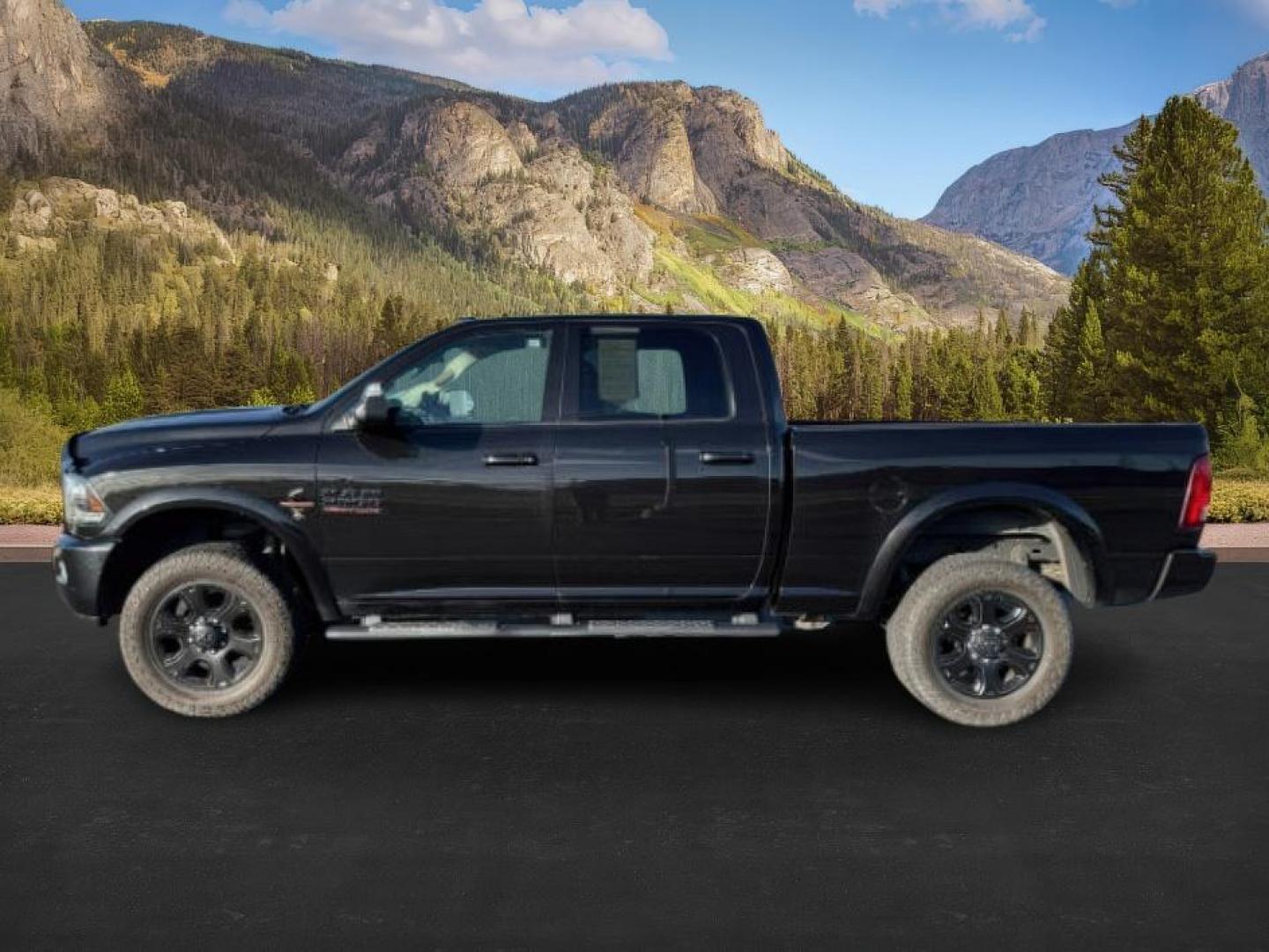 2016 BLACK /Black, leather Ram 2500 (3C6UR5FL1GG) with an 67L L6 OHV 24V TURBO DIESEL engine, Automatic transmission, located at 1175 N Woodruff Ave, Idaho Falls, ID, 83401, 43.506901, -111.999657 - At Timberline Auto, finding a great deal on your next vehicle is always easy! Our experienced sales staff's goal is to help find you the right vehicle at the right price! Our knowledgeable finance department has options for almost any credit score. We offer extended service contract options to prote - Photo#0