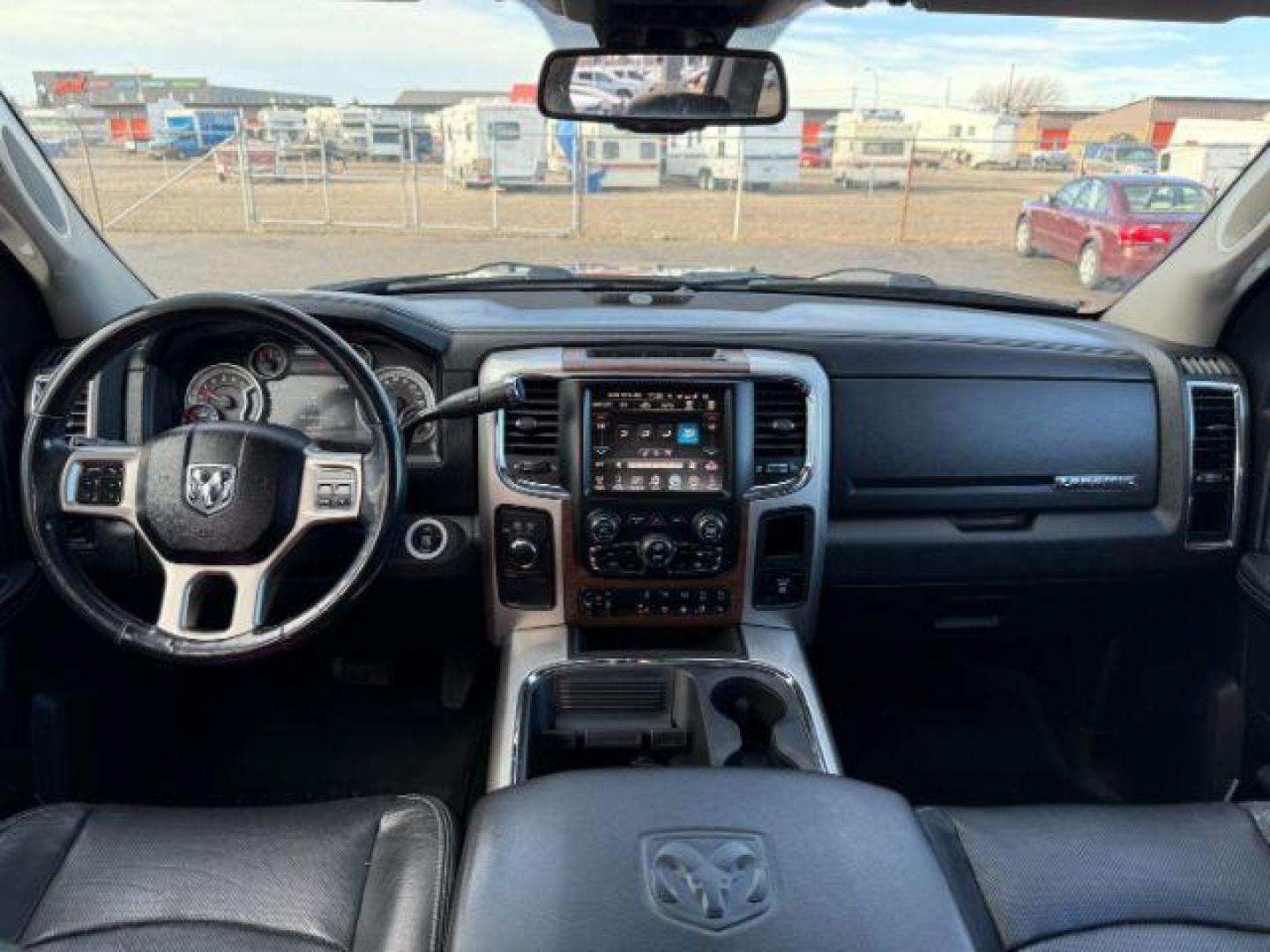 2016 BLACK /Black, leather Ram 2500 (3C6UR5FL1GG) with an 67L L6 OHV 24V TURBO DIESEL engine, Automatic transmission, located at 1175 N Woodruff Ave, Idaho Falls, ID, 83401, 43.506901, -111.999657 - At Timberline Auto, finding a great deal on your next vehicle is always easy! Our experienced sales staff's goal is to help find you the right vehicle at the right price! Our knowledgeable finance department has options for almost any credit score. We offer extended service contract options to prote - Photo#44