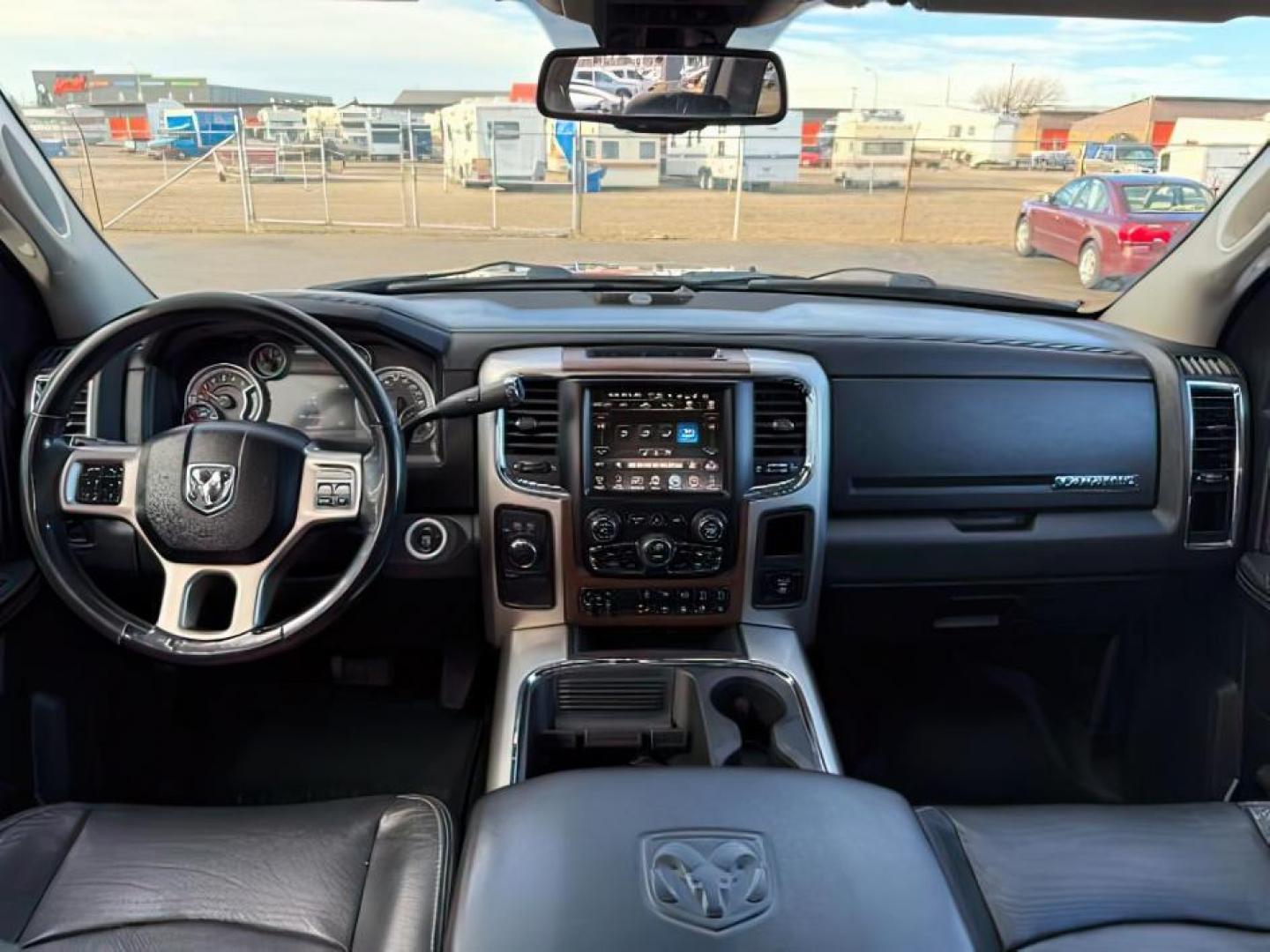 2016 BLACK /Black, leather Ram 2500 (3C6UR5FL1GG) with an 67L L6 OHV 24V TURBO DIESEL engine, Automatic transmission, located at 1175 N Woodruff Ave, Idaho Falls, ID, 83401, 43.506901, -111.999657 - At Timberline Auto, finding a great deal on your next vehicle is always easy! Our experienced sales staff's goal is to help find you the right vehicle at the right price! Our knowledgeable finance department has options for almost any credit score. We offer extended service contract options to prote - Photo#19