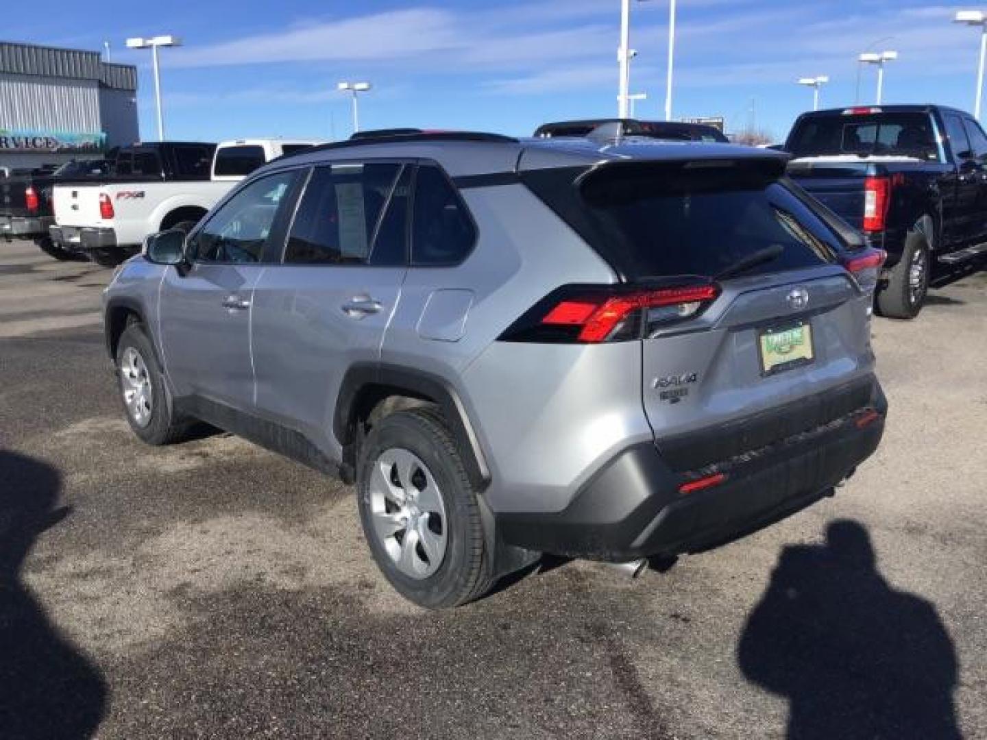 2021 Silver Sky Metallic /Black, cloth Toyota RAV4 LE AWD (2T3G1RFV9MC) with an 2.5L L4 DOHC 16V engine, 8-Speed Automatic transmission, located at 1235 N Woodruff Ave., Idaho Falls, 83401, (208) 523-1053, 43.507172, -112.000488 - Photo#2