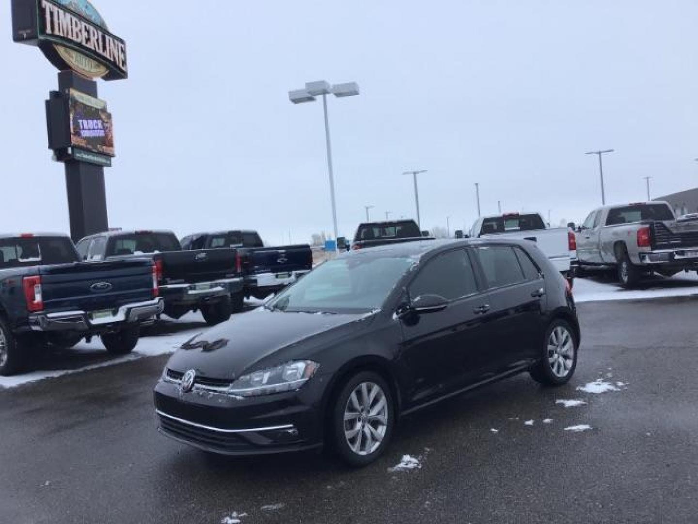 2019 Deep Black Pearl /Titan Black, leatherette Volkswagen Golf SE 6M (3VWW57AU6KM) with an 1.8L L4 engine, 6-Speed Manual transmission, located at 1235 N Woodruff Ave., Idaho Falls, 83401, (208) 523-1053, 43.507172, -112.000488 - This 2019 Volkswagen Golf SE, has 55,000 miles. It comes with a manual transmission. I has leather interior, heated seats, back up camera, blue tooth audio, and cruise control. At Timberline Auto it is always easy to find a great deal on your next vehicle! Our experienced sales staff can help find t - Photo#0