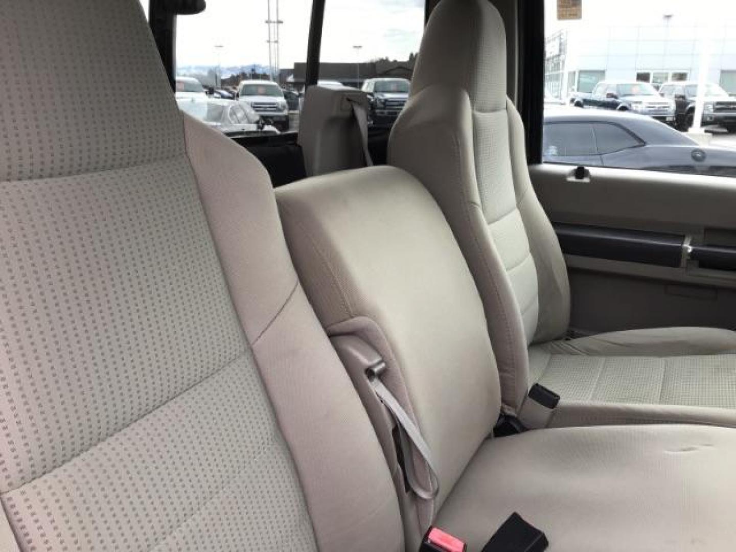 2008 Black /Medium Stone Cloth Interior Ford F-250 SD XLT 4WD (1FTSF21RX8E) with an 6.4L V8 OHV 32V TURBO DIESEL engine, 5-Speed Automatic transmission, located at 1235 N Woodruff Ave., Idaho Falls, 83401, (208) 523-1053, 43.507172, -112.000488 - Photo#17