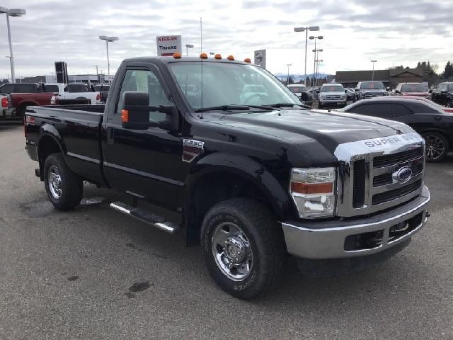 2008 Black /Medium Stone Cloth Interior Ford F-250 SD XLT 4WD (1FTSF21RX8E) with an 6.4L V8 OHV 32V TURBO DIESEL engine, 5-Speed Automatic transmission, located at 1235 N Woodruff Ave., Idaho Falls, 83401, (208) 523-1053, 43.507172, -112.000488 - Photo#6