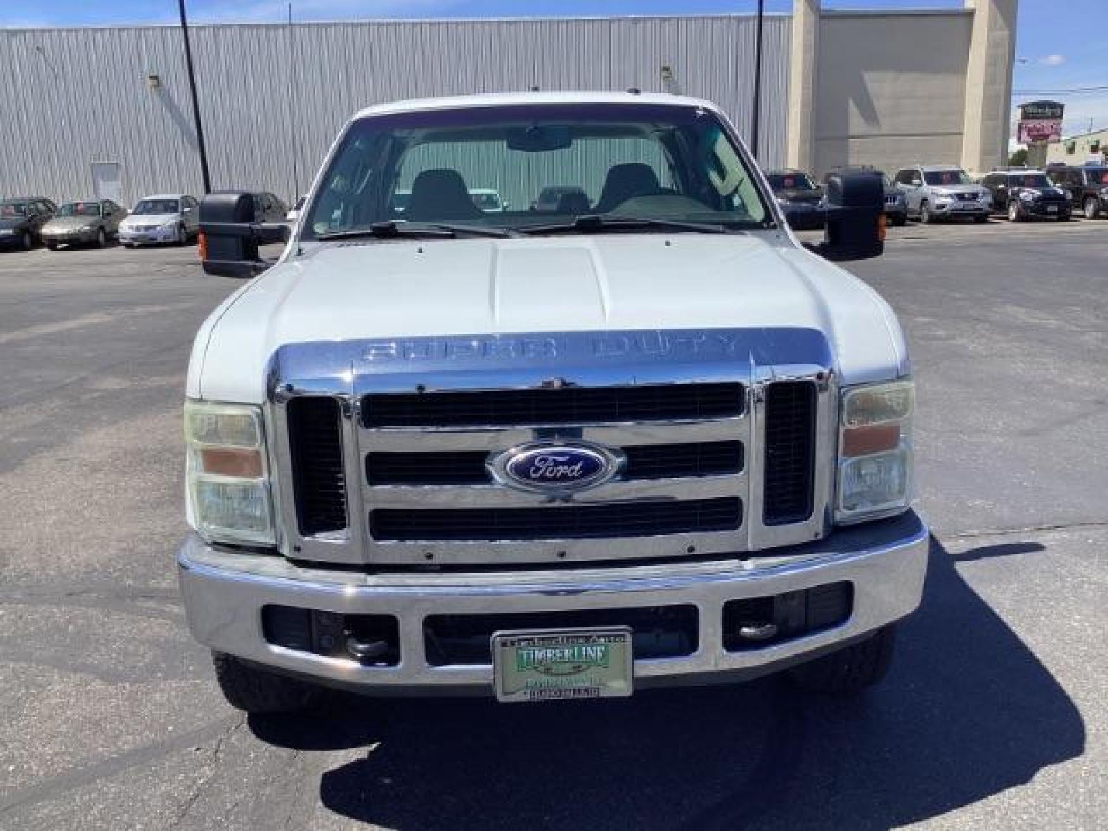 2008 Oxford White /Medium Stone Cloth Interior Ford F-250 SD XLT SuperCab Long Bed 4WD (1FTSX21R68E) with an 6.4L V8 OHV 32V TURBO DIESEL engine, 5-Speed Automatic transmission, located at 1235 N Woodruff Ave., Idaho Falls, 83401, (208) 523-1053, 43.507172, -112.000488 - This 2008 Ford F250 XLT has the 6.4L diesel motor. It has fixed running boards, cloth interior, AM/FM CD stereo, keyless remote, power locks, power windows, and integrated trailer brake. At Timberline Auto it is always easy to find a great deal on your next vehicle! Our experienced sales staff can h - Photo #33