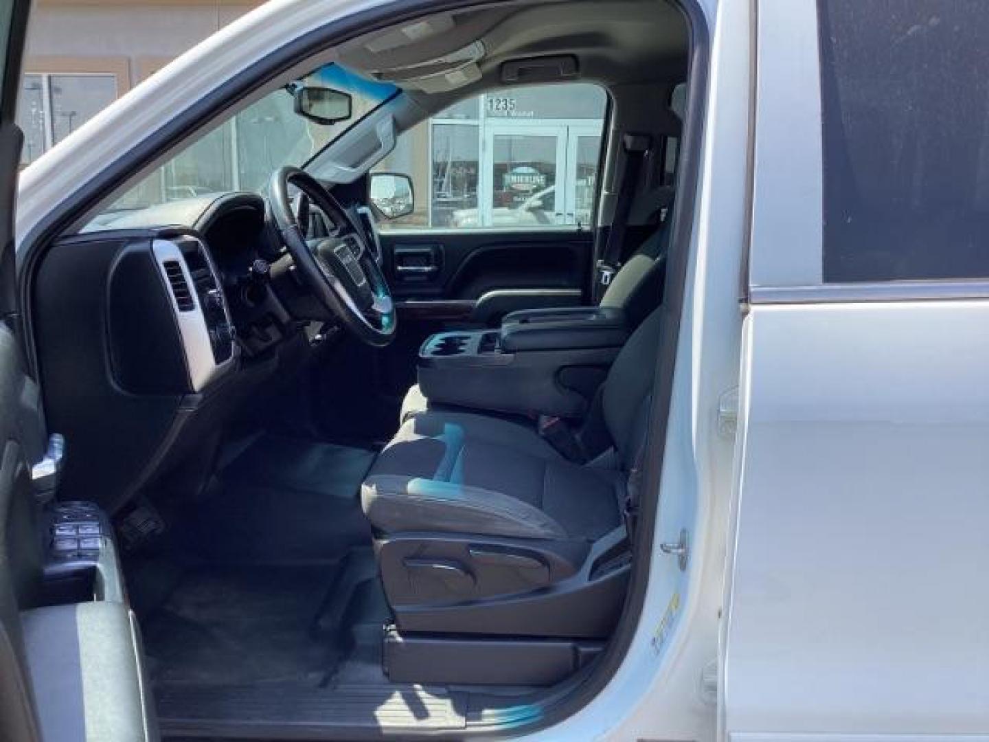 2015 Summit White /Jet Black, cloth GMC Sierra 1500 SLE Crew Cab Short Box 4WD (3GTU2UEC3FG) with an 5.3L V8 OHV 16V engine, 6-Speed Automatic transmission, located at 1235 N Woodruff Ave., Idaho Falls, 83401, (208) 523-1053, 43.507172, -112.000488 - New Inventory. Going thru service and inspection. Call for more pictures. At Timberline Auto it is always easy to find a great deal on your next vehicle! Our experienced sales staff can help find the right vehicle that will fit your needs. Our knowledgeable finance department has options for almost - Photo#21