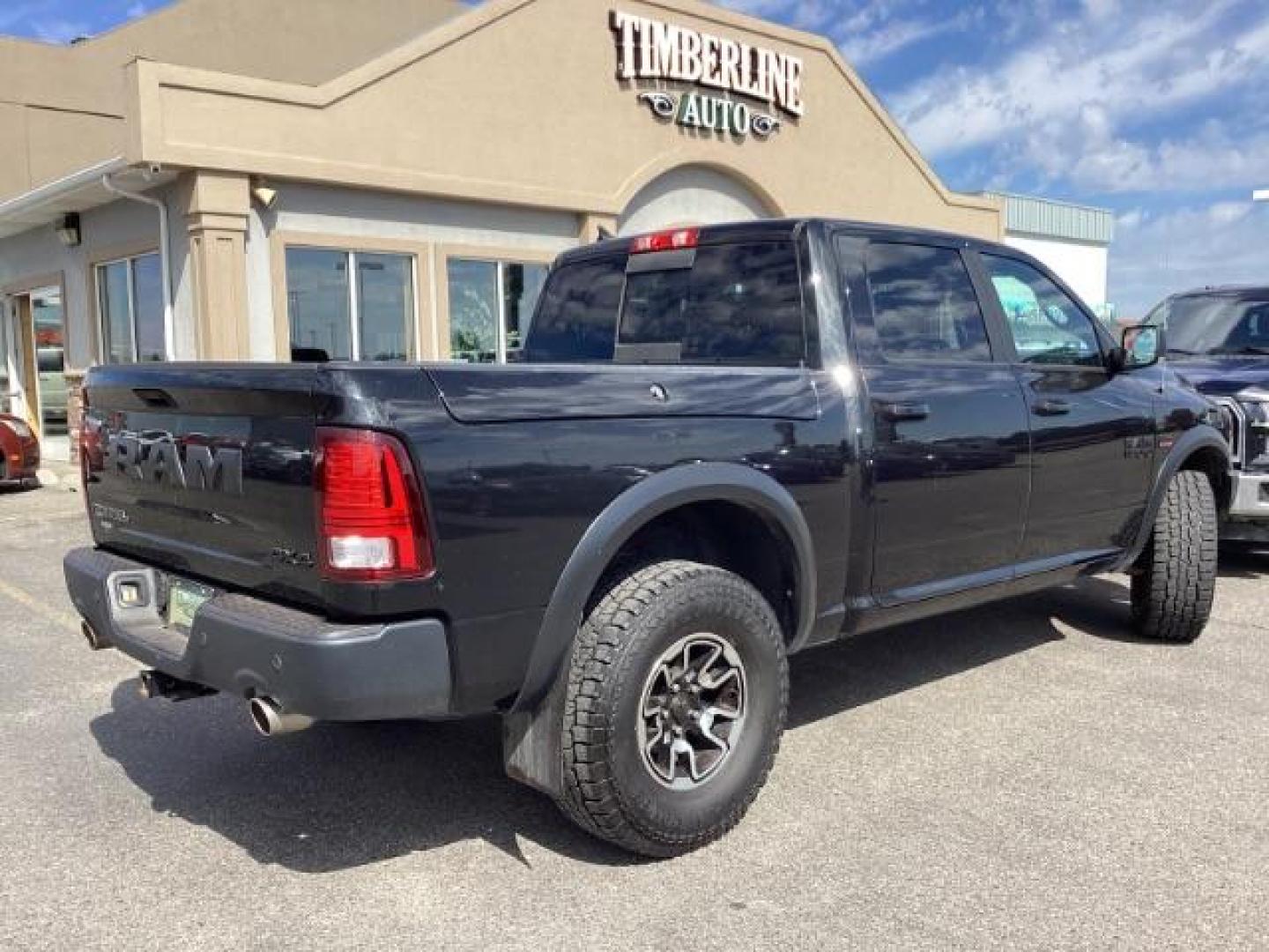 2017 Granite Crystal Metallic Clear Coat/Brilliant Blac /Black, premium cloth RAM 1500 Rebel Crew Cab SWB 4WD (1C6RR7YT5HS) with an 5.7L V8 OHV 16V engine, 8-Speed Automatic transmission, located at 1235 N Woodruff Ave., Idaho Falls, 83401, (208) 523-1053, 43.507172, -112.000488 - Photo#21