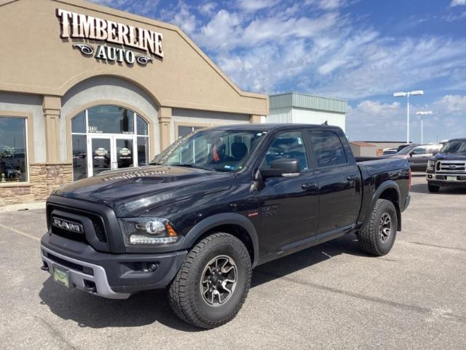 2017 Granite Crystal Metallic Clear Coat/Brilliant Blac /Black, premium cloth RAM 1500 Rebel Crew Cab SWB 4WD (1C6RR7YT5HS) with an 5.7L V8 OHV 16V engine, 8-Speed Automatic transmission, located at 1235 N Woodruff Ave., Idaho Falls, 83401, (208) 523-1053, 43.507172, -112.000488 - Photo #0