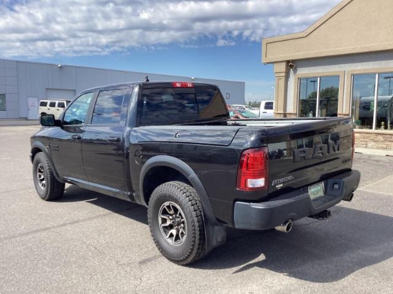 2017 Granite Crystal Metallic Clear Coat/Brilliant Blac /Black, premium cloth RAM 1500 Rebel Crew Cab SWB 4WD (1C6RR7YT5HS) with an 5.7L V8 OHV 16V engine, 8-Speed Automatic transmission, located at 1235 N Woodruff Ave., Idaho Falls, 83401, (208) 523-1053, 43.507172, -112.000488 - Photo #2