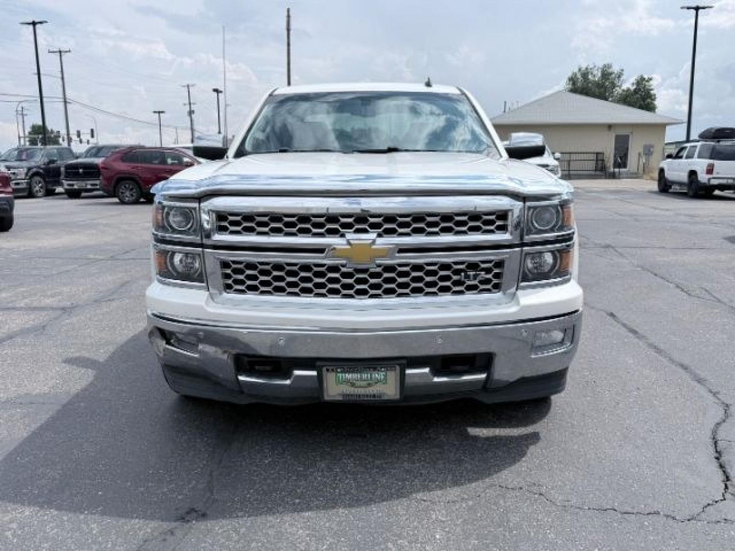 2014 WHITE /LEATHER Chevrolet Silverado 1500 (3GCUKSEC2EG) with an 53L V8 VORTEC engine, Automatic transmission, located at 1175 N Woodruff Ave, Idaho Falls, ID, 83401, 43.506901, -111.999657 - Strong V8 performance and full size truck utility come together in this 2014 Chevrolet Silverado 1500 Crew Cab 4x4 powered by a 5.3L EcoTec3 V8 engine. Built on Chevrolet's proven half ton platform, this Silverado delivers the capability needed for towing, hauling, and everyday work or travel demand- Photo#34