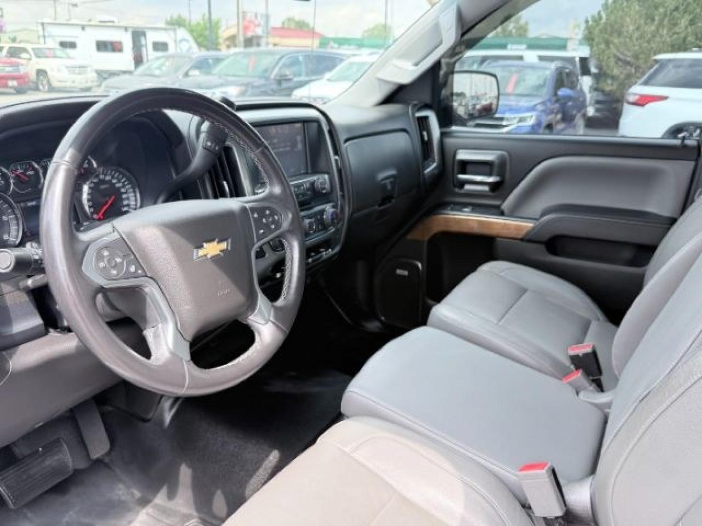 2014 WHITE /LEATHER Chevrolet Silverado 1500 (3GCUKSEC2EG) with an 53L V8 VORTEC engine, Automatic transmission, located at 1175 N Woodruff Ave, Idaho Falls, ID, 83401, 43.506901, -111.999657 - Strong V8 performance and full size truck utility come together in this 2014 Chevrolet Silverado 1500 Crew Cab 4x4 powered by a 5.3L EcoTec3 V8 engine. Built on Chevrolet's proven half ton platform, this Silverado delivers the capability needed for towing, hauling, and everyday work or travel demand- Photo#39