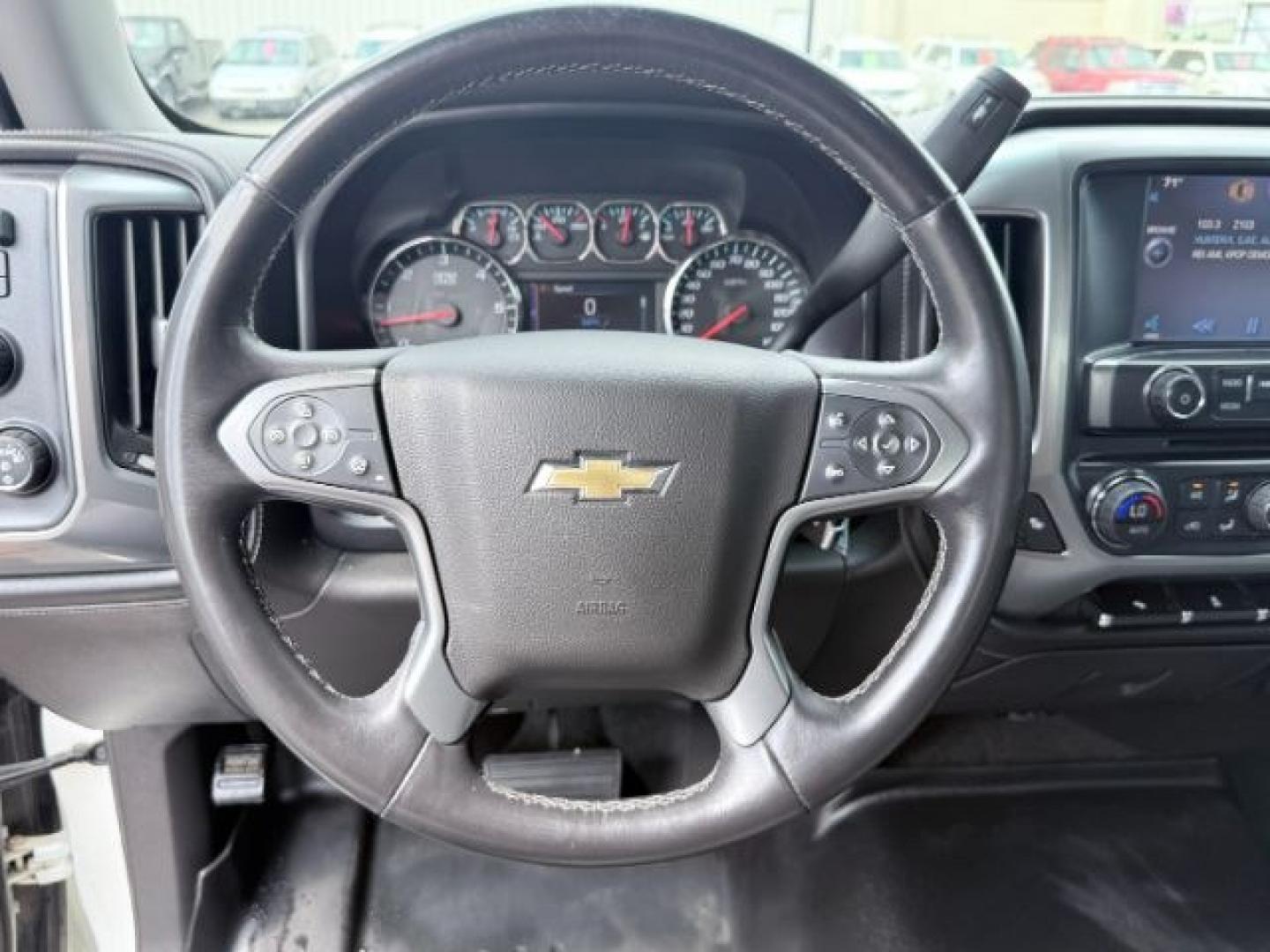 2014 WHITE /LEATHER Chevrolet Silverado 1500 (3GCUKSEC2EG) with an 53L V8 VORTEC engine, Automatic transmission, located at 1175 N Woodruff Ave, Idaho Falls, ID, 83401, 43.506901, -111.999657 - Strong V8 performance and full size truck utility come together in this 2014 Chevrolet Silverado 1500 Crew Cab 4x4 powered by a 5.3L EcoTec3 V8 engine. Built on Chevrolet's proven half ton platform, this Silverado delivers the capability needed for towing, hauling, and everyday work or travel demand- Photo#40