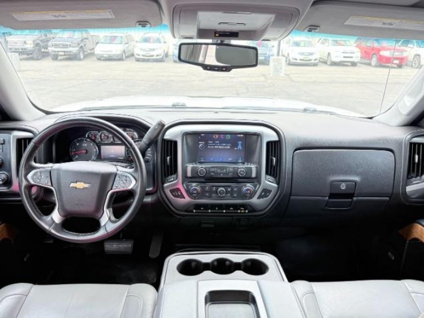 2014 WHITE /LEATHER Chevrolet Silverado 1500 (3GCUKSEC2EG) with an 53L V8 VORTEC engine, Automatic transmission, located at 1175 N Woodruff Ave, Idaho Falls, ID, 83401, 43.506901, -111.999657 - Strong V8 performance and full size truck utility come together in this 2014 Chevrolet Silverado 1500 Crew Cab 4x4 powered by a 5.3L EcoTec3 V8 engine. Built on Chevrolet's proven half ton platform, this Silverado delivers the capability needed for towing, hauling, and everyday work or travel demand- Photo#50