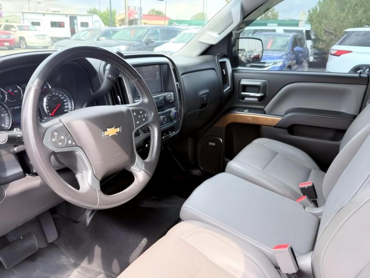 2014 WHITE /LEATHER Chevrolet Silverado 1500 (3GCUKSEC2EG) with an 53L V8 VORTEC engine, Automatic transmission, located at 1175 N Woodruff Ave, Idaho Falls, ID, 83401, 43.506901, -111.999657 - Strong V8 performance and full size truck utility come together in this 2014 Chevrolet Silverado 1500 Crew Cab 4x4 powered by a 5.3L EcoTec3 V8 engine. Built on Chevrolet's proven half ton platform, this Silverado delivers the capability needed for towing, hauling, and everyday work or travel demand- Photo#12