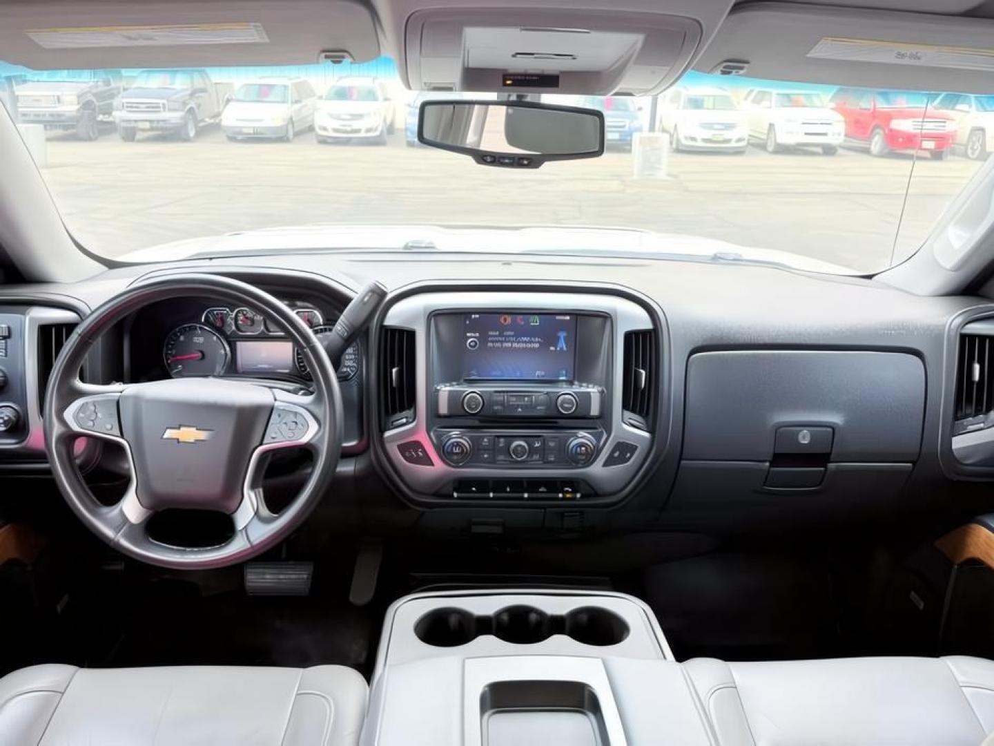 2014 WHITE /LEATHER Chevrolet Silverado 1500 (3GCUKSEC2EG) with an 53L V8 VORTEC engine, Automatic transmission, located at 1175 N Woodruff Ave, Idaho Falls, ID, 83401, 43.506901, -111.999657 - Strong V8 performance and full size truck utility come together in this 2014 Chevrolet Silverado 1500 Crew Cab 4x4 powered by a 5.3L EcoTec3 V8 engine. Built on Chevrolet's proven half ton platform, this Silverado delivers the capability needed for towing, hauling, and everyday work or travel demand- Photo#23