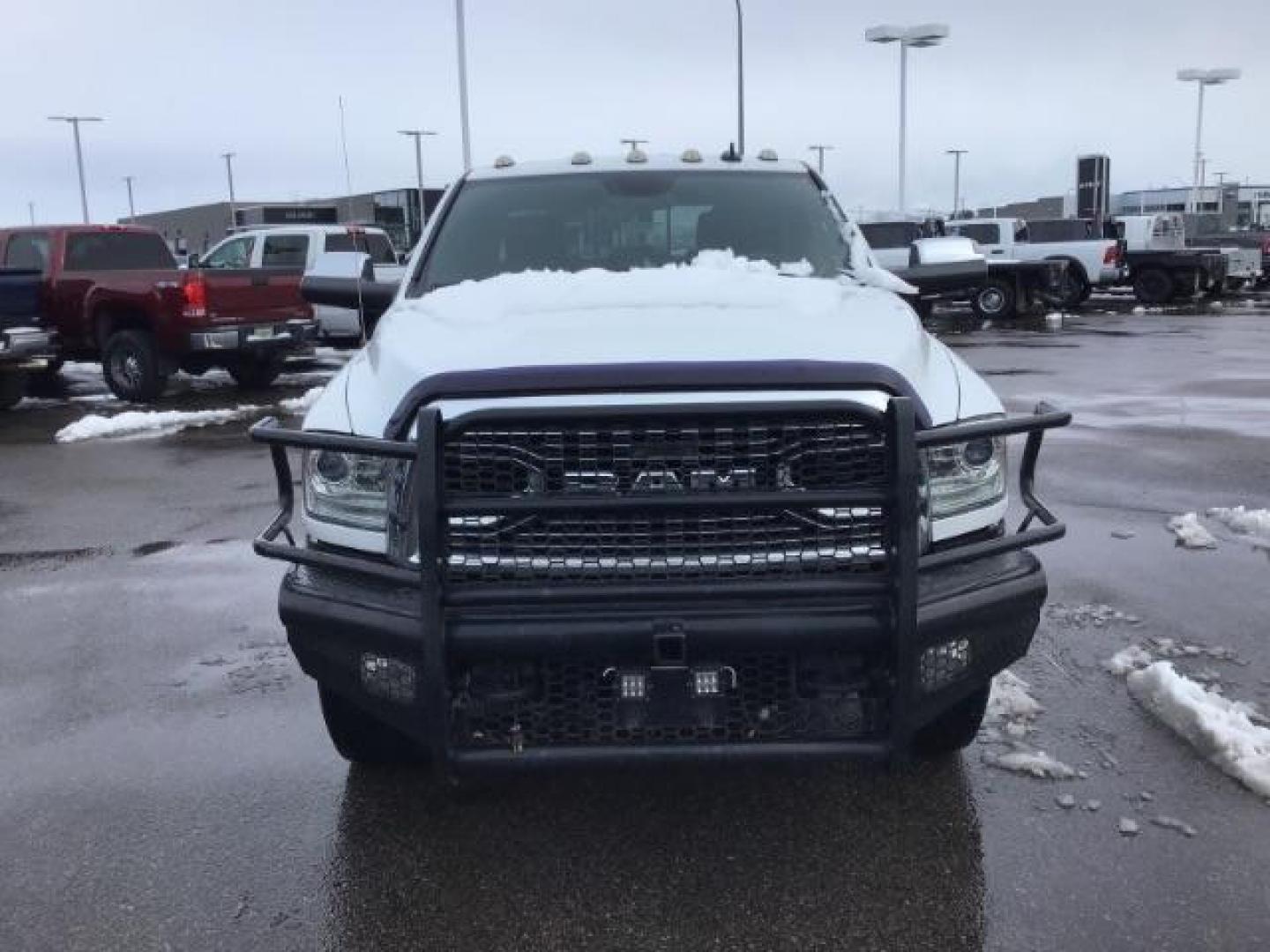2017 Pearl White /Black/Cattle Tan, premium leather RAM 3500 Longhorn Crew Cab LWB 4WD (3C63R3KL4HG) with an 6.7L L6 OHV 24V TURBO DIESEL engine, 6-Speed Automatic transmission, located at 1235 N Woodruff Ave., Idaho Falls, 83401, (208) 523-1053, 43.507172, -112.000488 - Photo#7