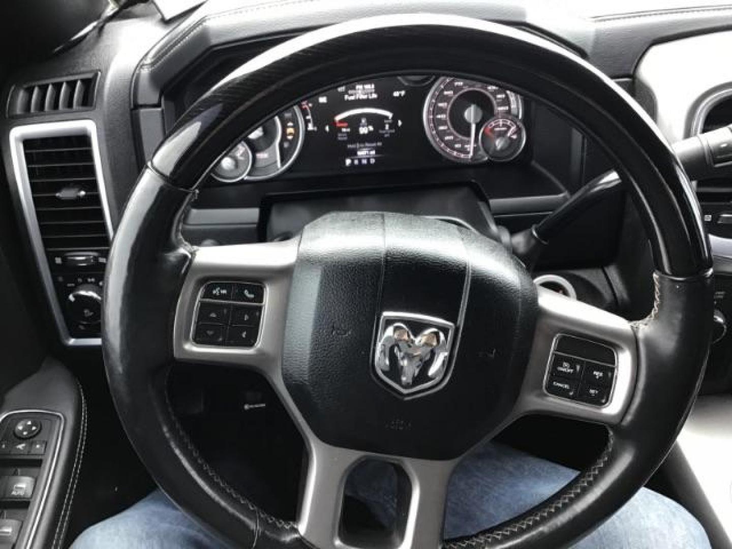2017 Pearl White /Black/Cattle Tan, premium leather RAM 3500 Longhorn Crew Cab LWB 4WD (3C63R3KL4HG) with an 6.7L L6 OHV 24V TURBO DIESEL engine, 6-Speed Automatic transmission, located at 1235 N Woodruff Ave., Idaho Falls, 83401, (208) 523-1053, 43.507172, -112.000488 - Photo#14