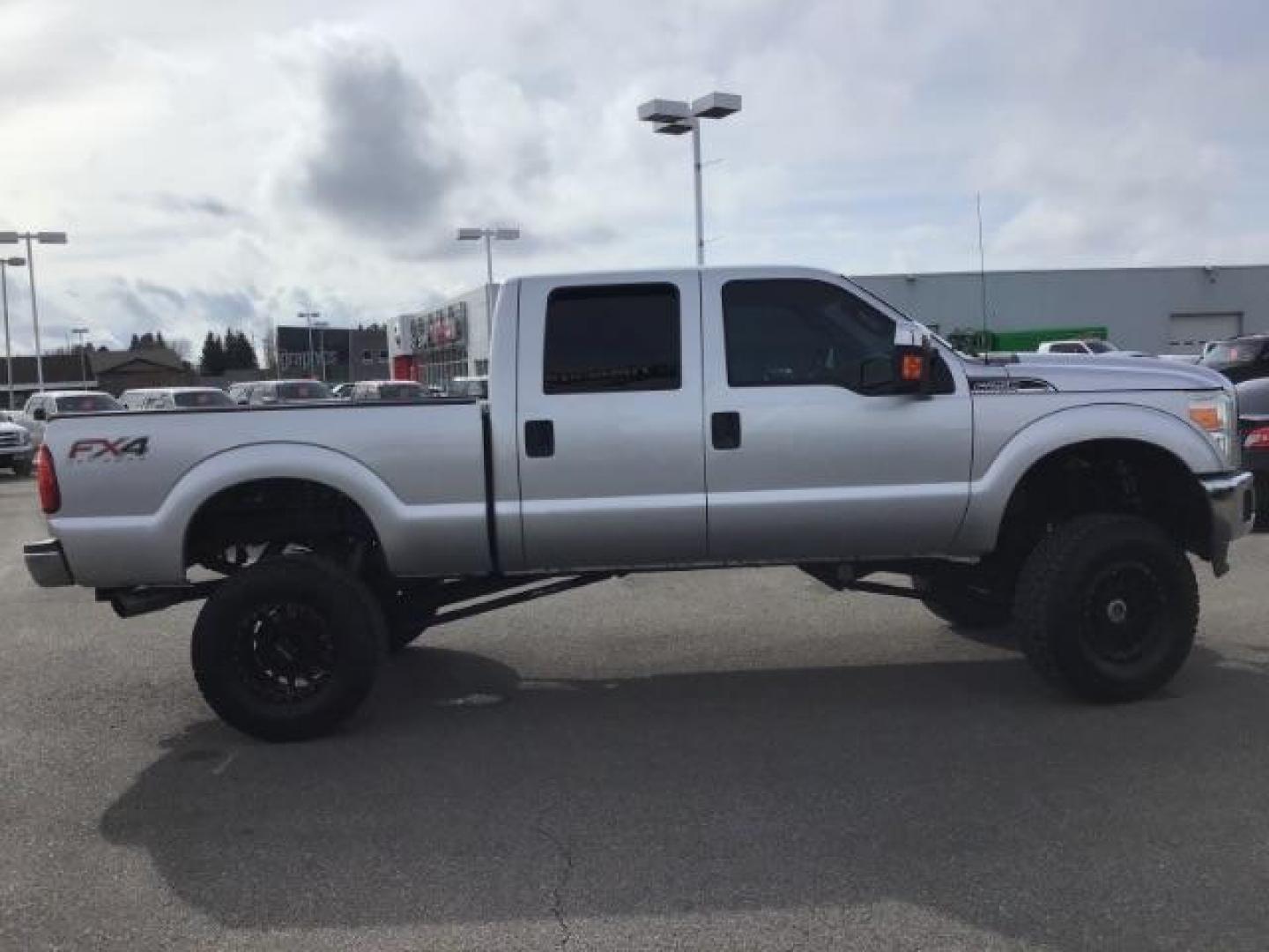 2013 Sterling Grey Metallic /Steel Cloth Interior Ford F-250 SD XLT Crew Cab 4WD (1FT7W2B66DE) with an 6.2L V8 OHV 16V engine, 6-Speed Automatic transmission, located at 1235 N Woodruff Ave., Idaho Falls, 83401, (208) 523-1053, 43.507172, -112.000488 - Photo#5