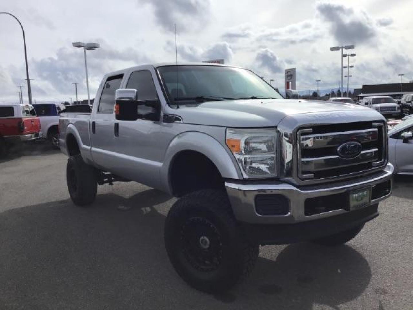 2013 Sterling Grey Metallic /Steel Cloth Interior Ford F-250 SD XLT Crew Cab 4WD (1FT7W2B66DE) with an 6.2L V8 OHV 16V engine, 6-Speed Automatic transmission, located at 1235 N Woodruff Ave., Idaho Falls, 83401, (208) 523-1053, 43.507172, -112.000488 - Photo#8