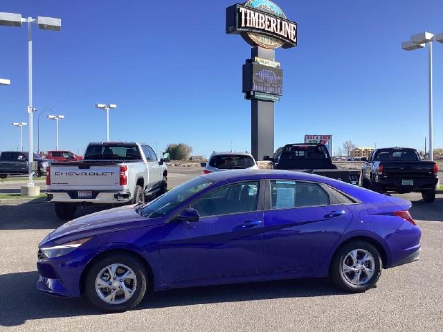 2023 Intense Blue /Black Hyundai Elantra SE (5NPLL4AG9PH) with an 2.0L L4 DOHC 16V engine, 6-Speed Automatic transmission, located at 1235 N Woodruff Ave., Idaho Falls, 83401, (208) 523-1053, 43.507172, -112.000488 - At Timberline Auto, finding a great deal on your next vehicle is always easy! Our experienced sales staff's goal is to help find you the right vehicle at the right price! Our knowledgeable finance department has options for almost any credit score. We offer extended service contract options to prote - Photo#1