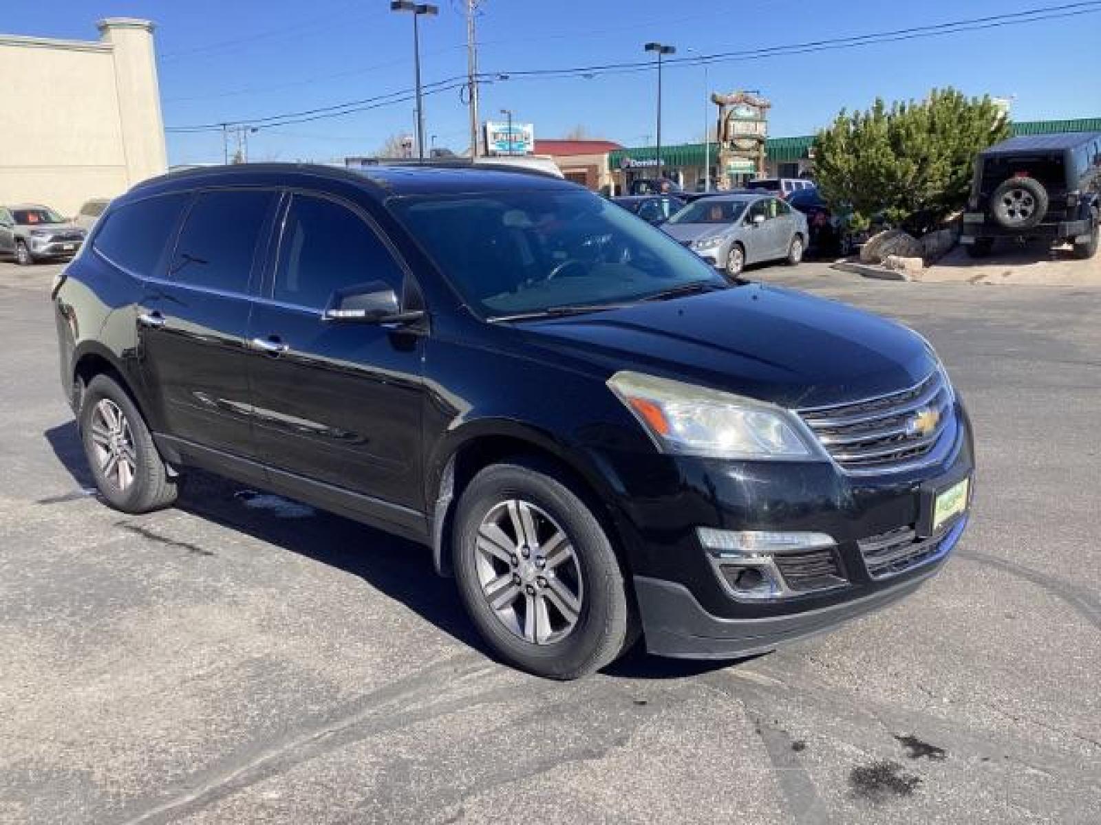 2017 Mosaic Black Metallic /Dark Titanium / Light Titanium, premium cloth Chevrolet Traverse 1LT AWD (1GNKVGKD8HJ) with an 3.6L V6 DOHC 24V engine, 6-Speed Automatic transmission, located at 1235 N Woodruff Ave., Idaho Falls, 83401, (208) 523-1053, 43.507172, -112.000488 - The 2017 Chevrolet Traverse 1LT AWD comes with a variety of features that enhance comfort, convenience, and safety. Here are some of the key features you can expect: All-Wheel Drive (AWD): Provides better traction and stability, particularly in adverse weather conditions or on rough terrain. 3.6L V - Photo #6