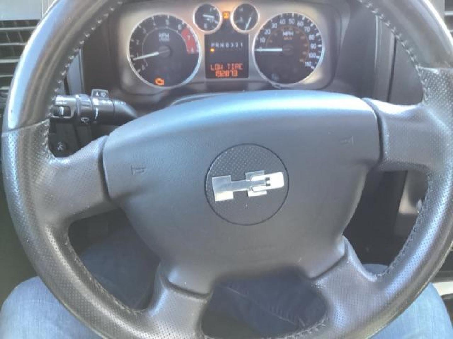 2006 Boulder Gray Metallic /Ebony Leather Interior Hummer H3 Sport Utility (5GTDN136268) with an 3.5L L5 DOHC 20V engine, 4-Speed Automatic transmission, located at 1235 N Woodruff Ave., Idaho Falls, 83401, (208) 523-1053, 43.507172, -112.000488 - Photo#13