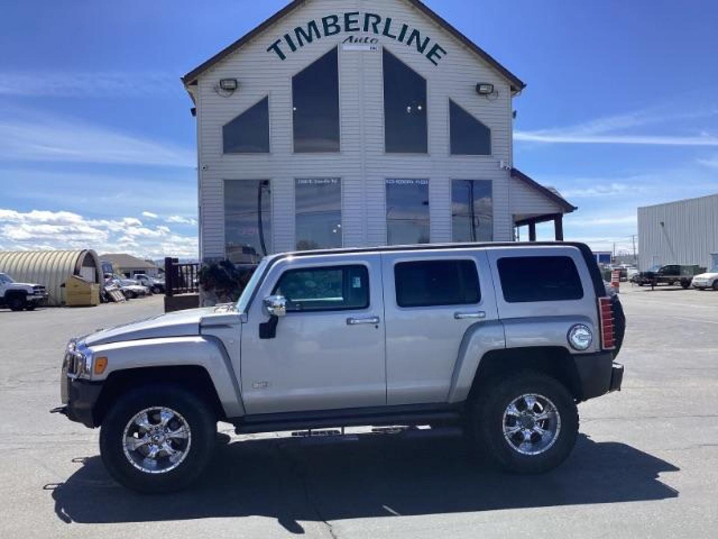 2006 Boulder Gray Metallic /Ebony Leather Interior Hummer H3 Sport Utility (5GTDN136268) with an 3.5L L5 DOHC 20V engine, 4-Speed Automatic transmission, located at 1235 N Woodruff Ave., Idaho Falls, 83401, (208) 523-1053, 43.507172, -112.000488 - Photo#1