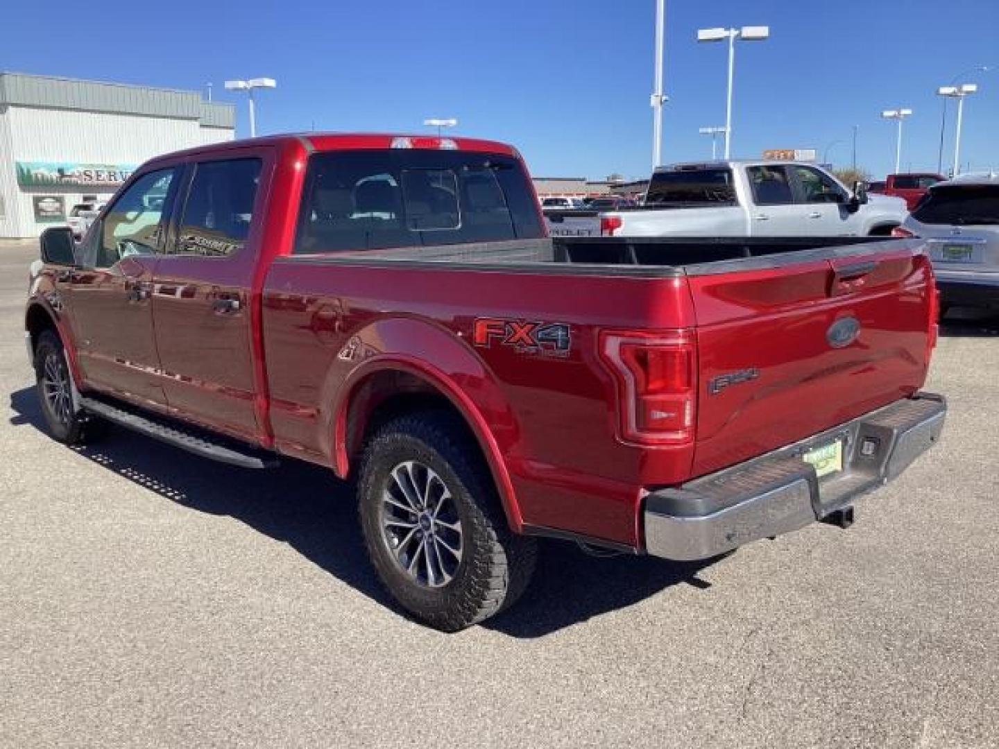 2015 RED /LEATHER Ford F-150 Lariat SuperCrew 6.5-ft. Bed 4WD (1FTFW1EG5FK) with an 3.5 V6 engine, 6-Speed Automatic transmission, located at 1235 N Woodruff Ave., Idaho Falls, 83401, (208) 523-1053, 43.507172, -112.000488 - Photo#2