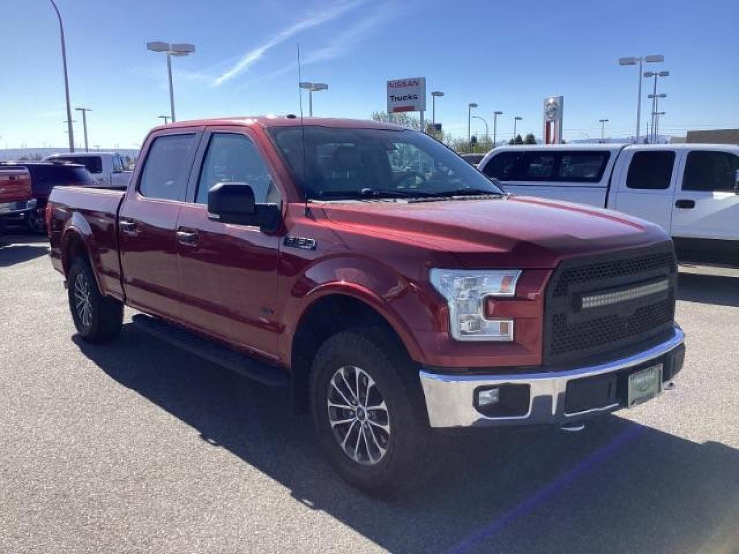 2015 RED /LEATHER Ford F-150 Lariat SuperCrew 6.5-ft. Bed 4WD (1FTFW1EG5FK) with an 3.5 V6 engine, 6-Speed Automatic transmission, located at 1235 N Woodruff Ave., Idaho Falls, 83401, (208) 523-1053, 43.507172, -112.000488 - Photo#6