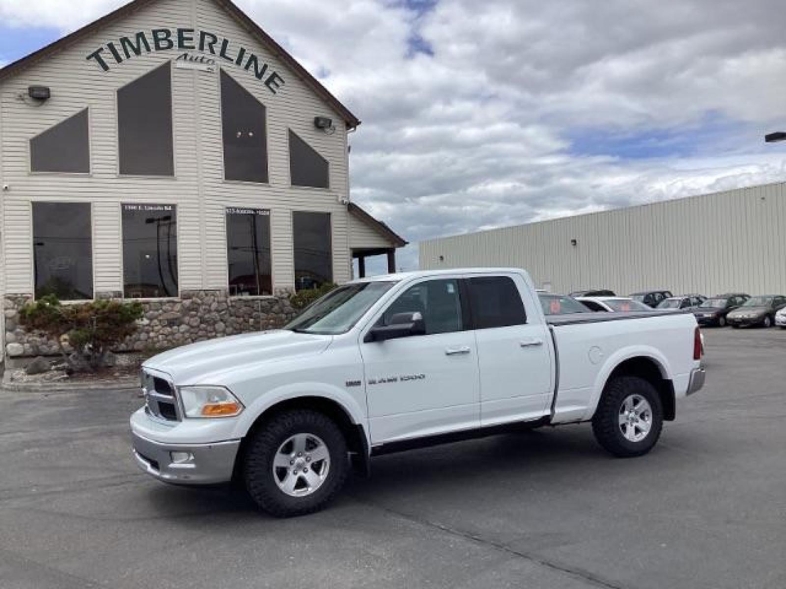 2012 RAM 1500 SLT Quad Cab 4WD (1C6RD7GT7CS) with an 5.7L V8 OHV 16V engine, 5-Speed Automatic transmission, located at 1235 N Woodruff Ave., Idaho Falls, 83401, (208) 523-1053, 43.507172, -112.000488 - The 2012 RAM 1500 SLT with the HEMI engine comes with a range of features that make it a capable and comfortable truck. Here are some of the key features you might find on this model: Engine: The standout feature is the powerful 5.7-liter HEMI V8 engine, known for its robust performance and towing - Photo #0