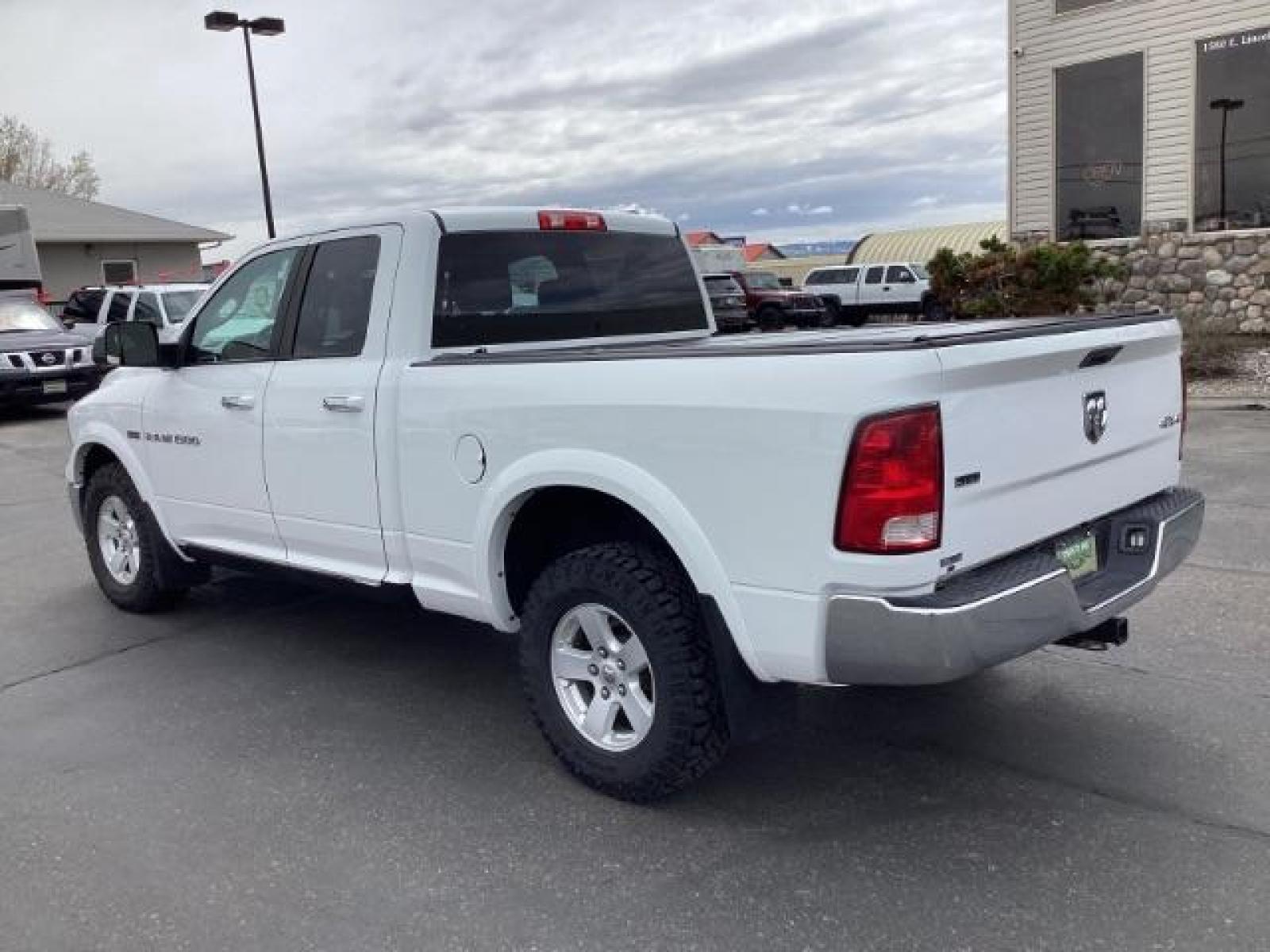 2012 RAM 1500 SLT Quad Cab 4WD (1C6RD7GT7CS) with an 5.7L V8 OHV 16V engine, 5-Speed Automatic transmission, located at 1235 N Woodruff Ave., Idaho Falls, 83401, (208) 523-1053, 43.507172, -112.000488 - The 2012 RAM 1500 SLT with the HEMI engine comes with a range of features that make it a capable and comfortable truck. Here are some of the key features you might find on this model: Engine: The standout feature is the powerful 5.7-liter HEMI V8 engine, known for its robust performance and towing - Photo #2