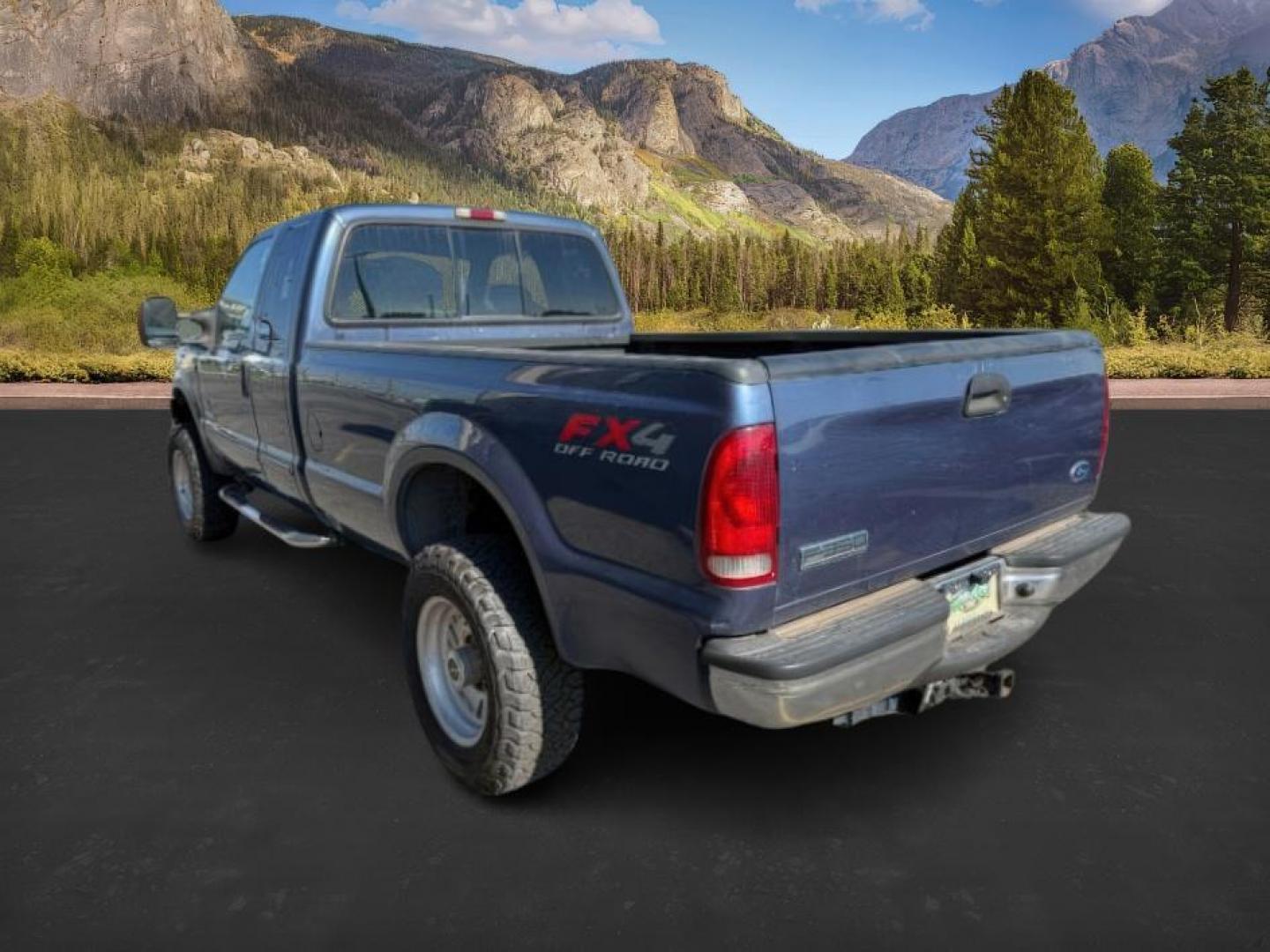 2005 BLUE /Medium Flint Leather Interior Ford F-350 SD (1FTWX31P55E) with an 60L V8 OHV 32V TURBO DIESEL engine, Automatic transmission, located at 1175 N Woodruff Ave, Idaho Falls, ID, 83401, 43.506901, -111.999657 - Photo#2