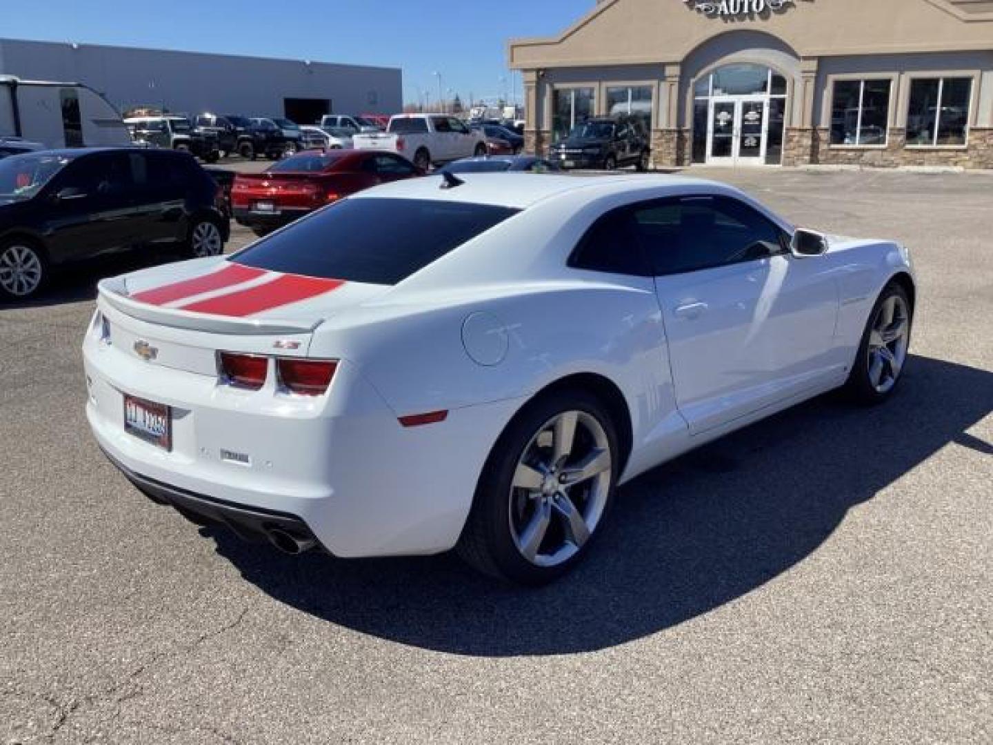 2010 WHITE /Black Leather Interior Chevrolet Camaro 2SS Coupe (2G1FT1EWXA9) with an 6.2L V8 OHV 16V engine, 6-Speed Manual transmission, located at 1235 N Woodruff Ave., Idaho Falls, 83401, (208) 523-1053, 43.507172, -112.000488 - V8 Engine: The 2SS trim typically comes equipped with a potent 6.2-liter V8 engine, providing ample power and performance. In the 2010 model, this engine produced around 426 horsepower and 420 lb-ft of torque. Performance Upgrades: The 2SS trim may include performance upgrades such as a sport-tuned - Photo#4