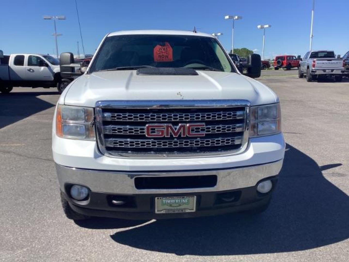 2013 Summit White /Ebony Leather Interior GMC Sierra 2500HD SLT Crew Cab 4WD (1GT121E86DF) with an 6.6L V8 OHV 32V TURBO DIESEL engine, 6-Speed Automatic transmission, located at 1235 N Woodruff Ave., Idaho Falls, 83401, (208) 523-1053, 43.507172, -112.000488 - New Inventory. Going thru service and inspection. Call for more pictures. At Timberline Auto it is always easy to find a great deal on your next vehicle! Our experienced sales staff can help find the right vehicle that will fit your needs. Our knowledgeable finance department has options for almost - Photo#8